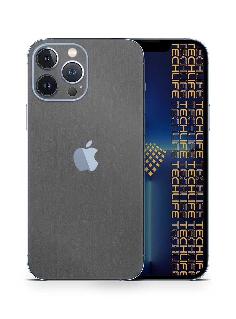 Skin Premium Pluma Gris iPhone 13 Pro Max