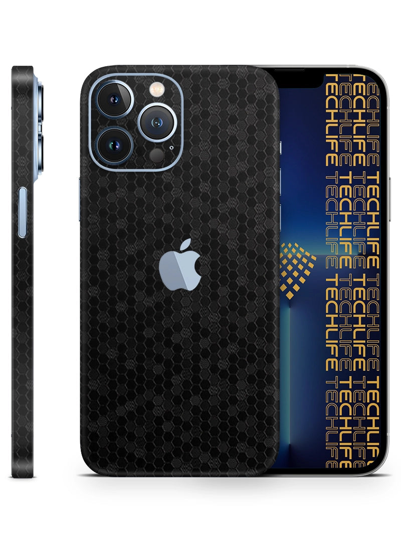 Skin Premium HexaTech Abismo Negro iPhone 13 Pro Max