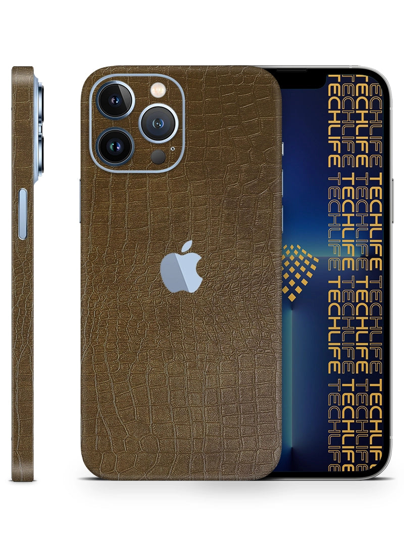 Skin Premium Cuero Reptil Exótico iPhone 13 Pro Max