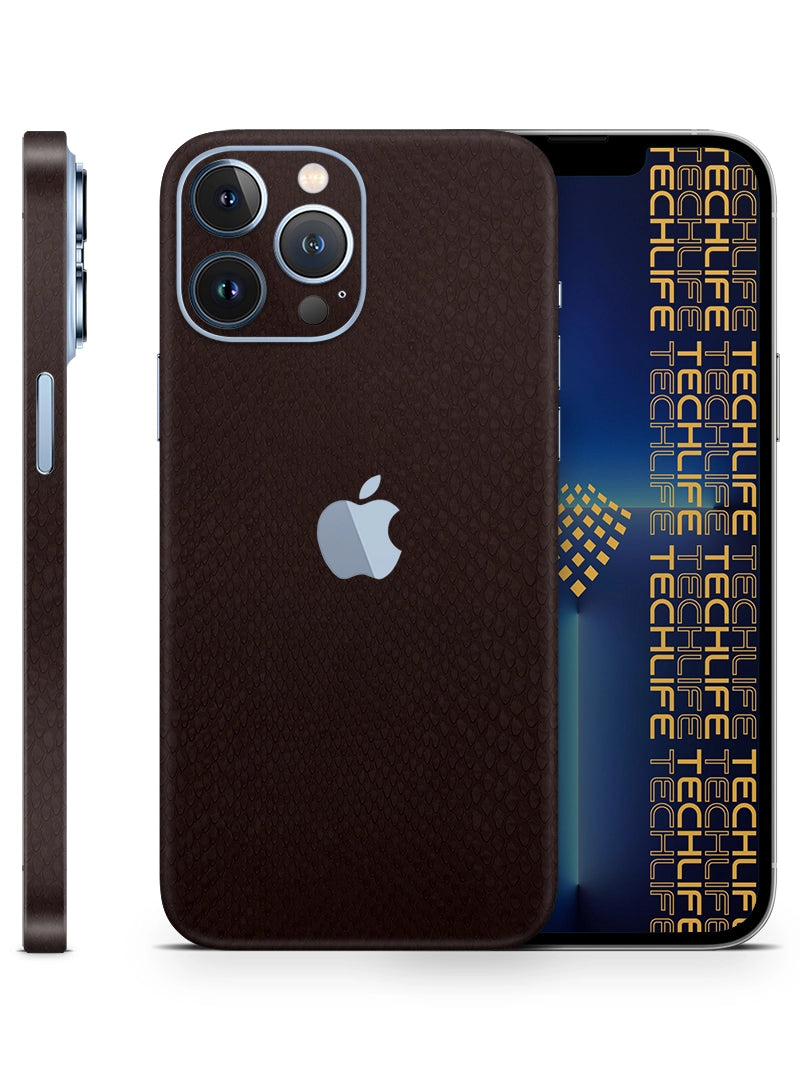 Skin Premium Reptil Café iPhone 13 Pro Max