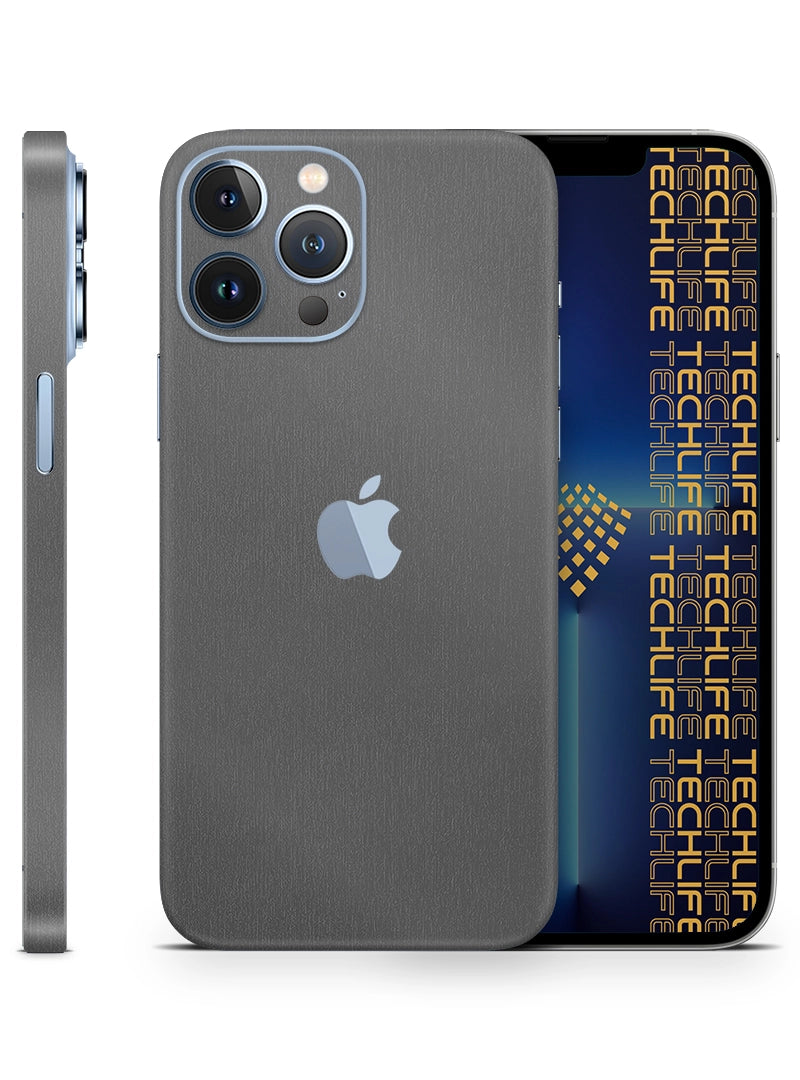 Skin Premium Pluma Gris iPhone 13 Pro Max