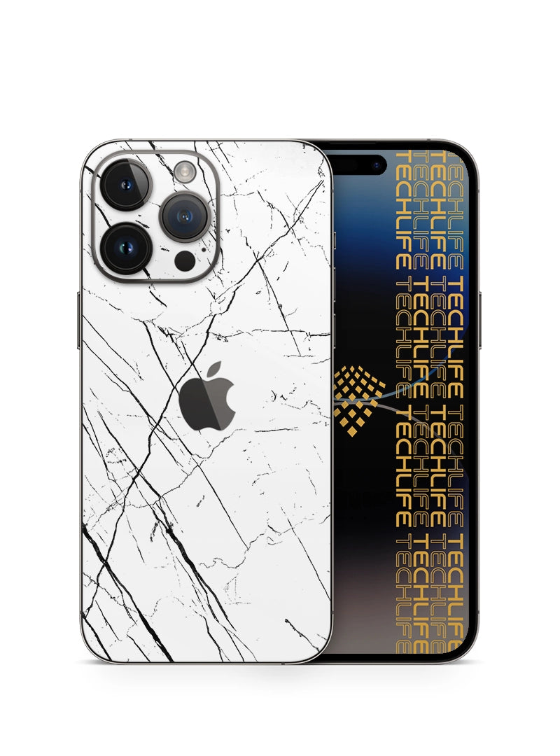 Skin Premium Marmol Monocromo iPhone 14 Pro