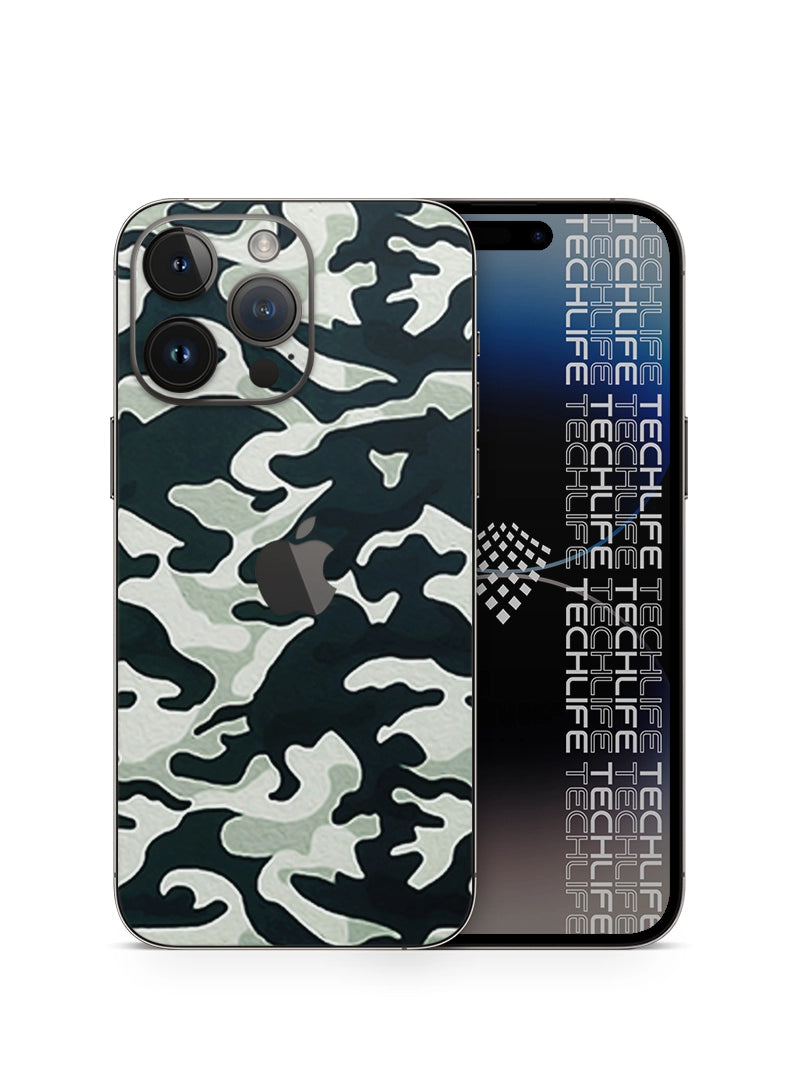 Skin Silver Camuflado Urbano iPhone 14 Pro