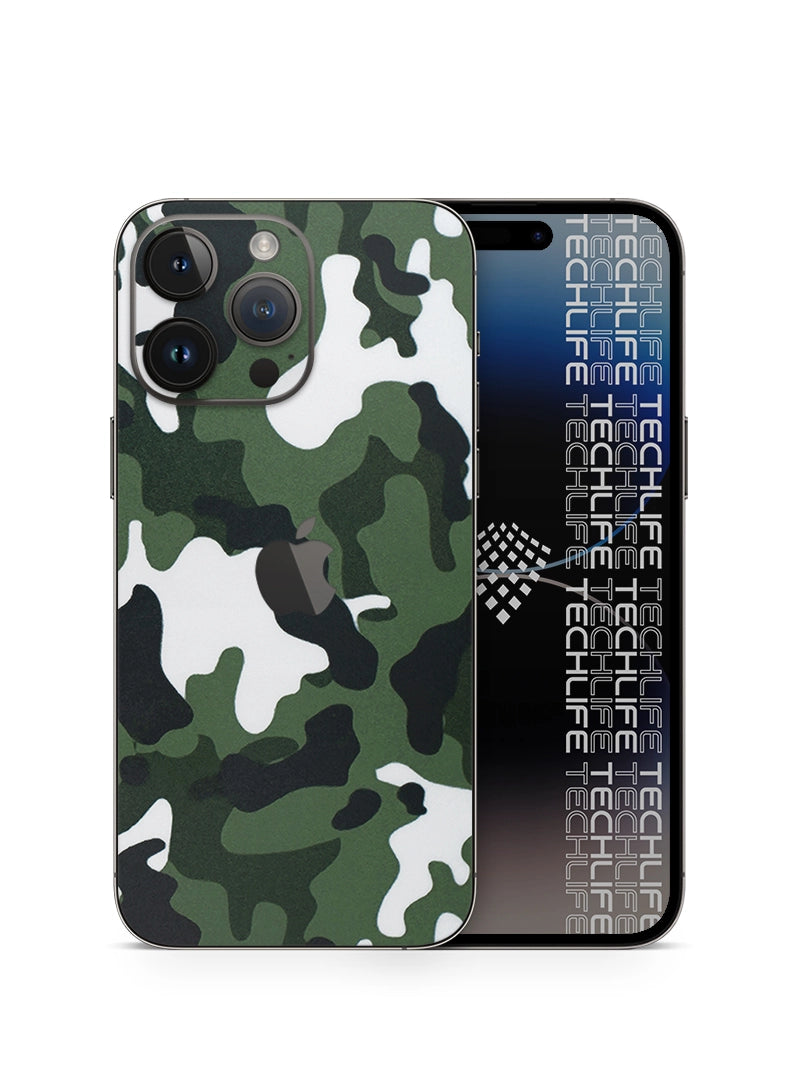 Skin Silver Camuflado Trendy iPhone 14 Pro