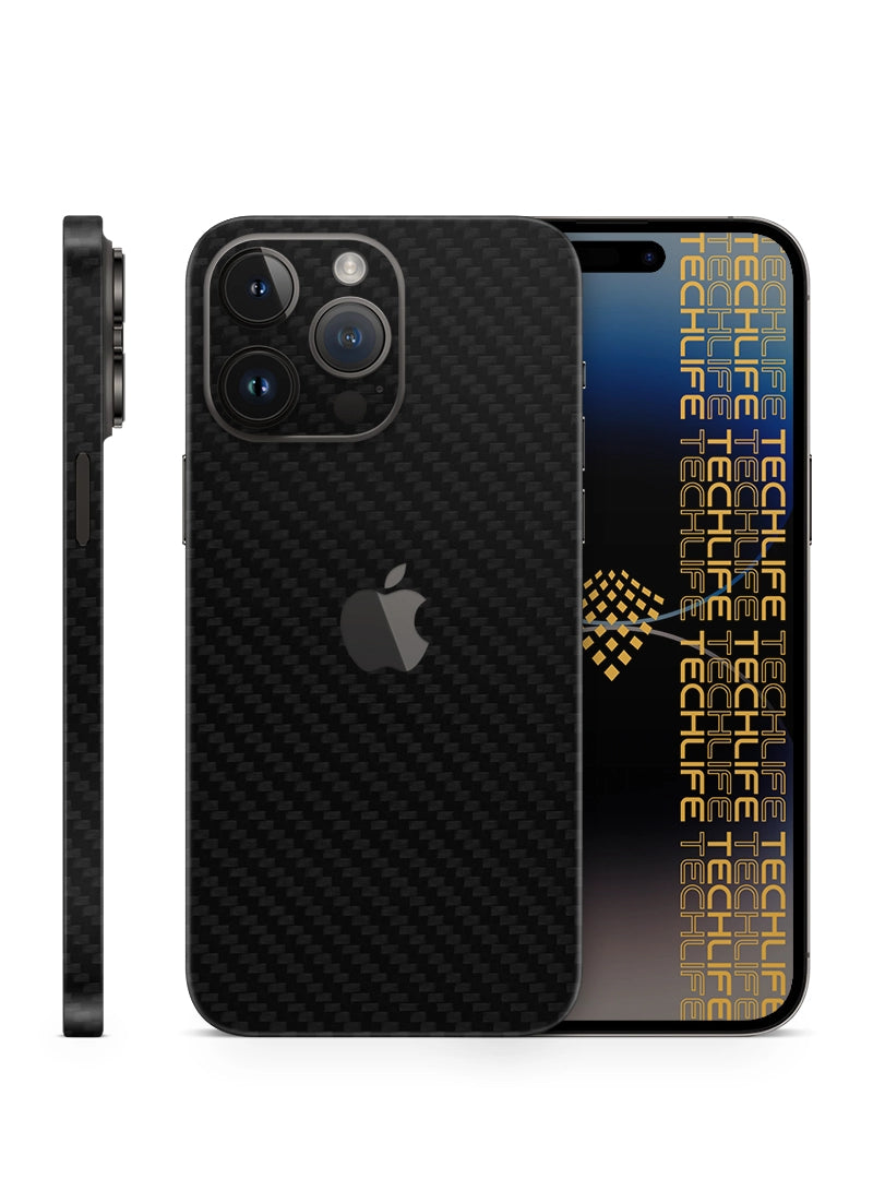 Skin Premium Carbono Negro iPhone 14 Pro