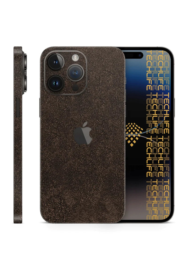 Skin Premium Piedra Bronce iPhone 15 Pro