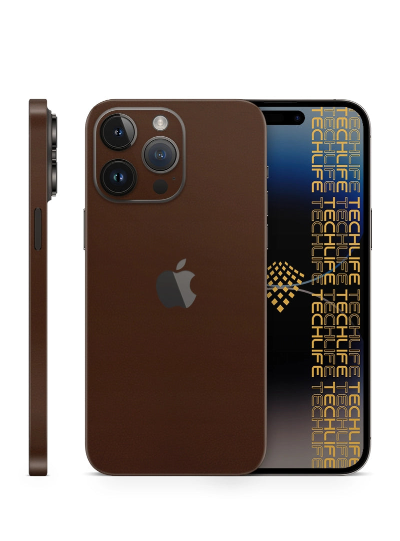 Skin Premium Cuero Granito iPhone 14 Pro