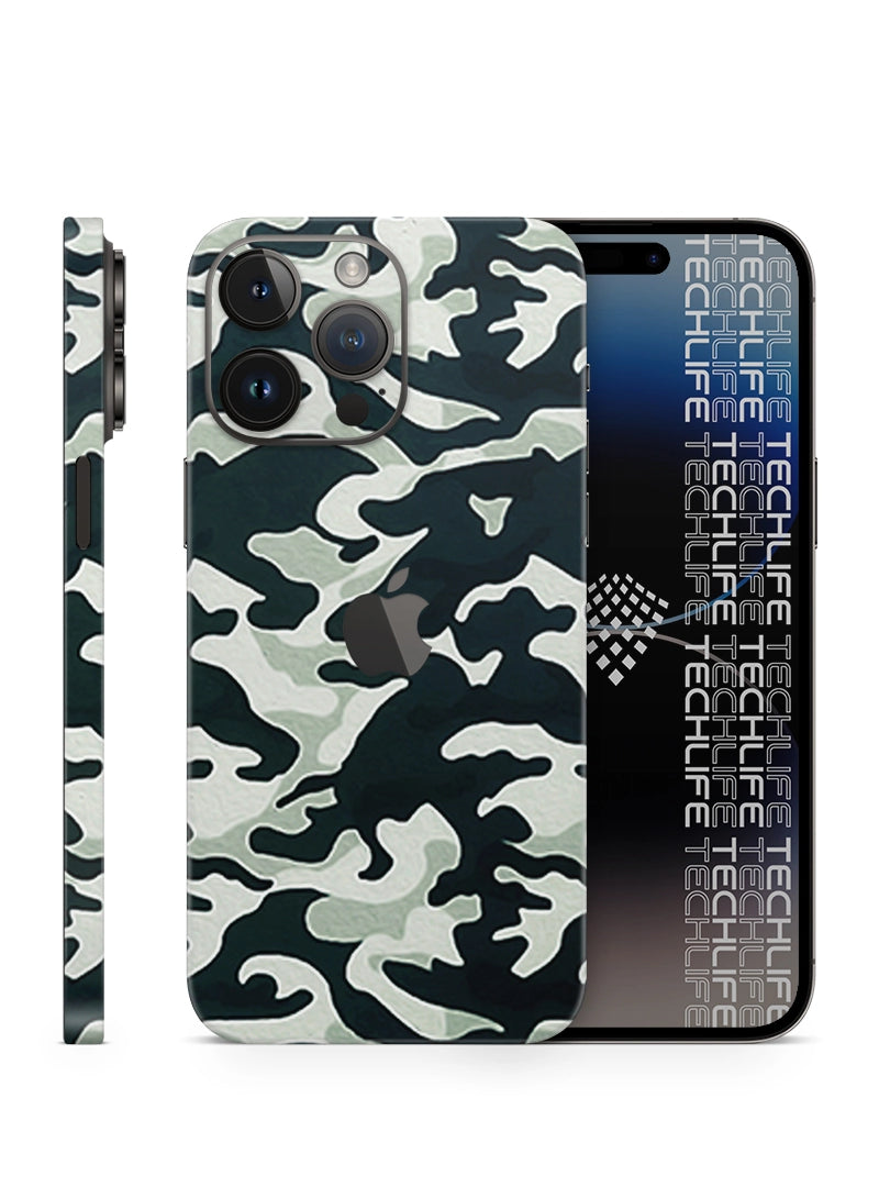 Skin Silver Camuflado Urbano iPhone 14 Pro