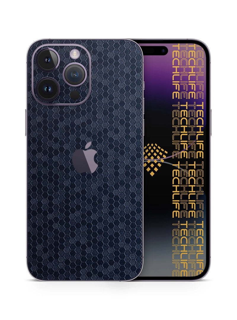 Skin Premium HexaTech Océano Azul iPhone 14 Pro Max