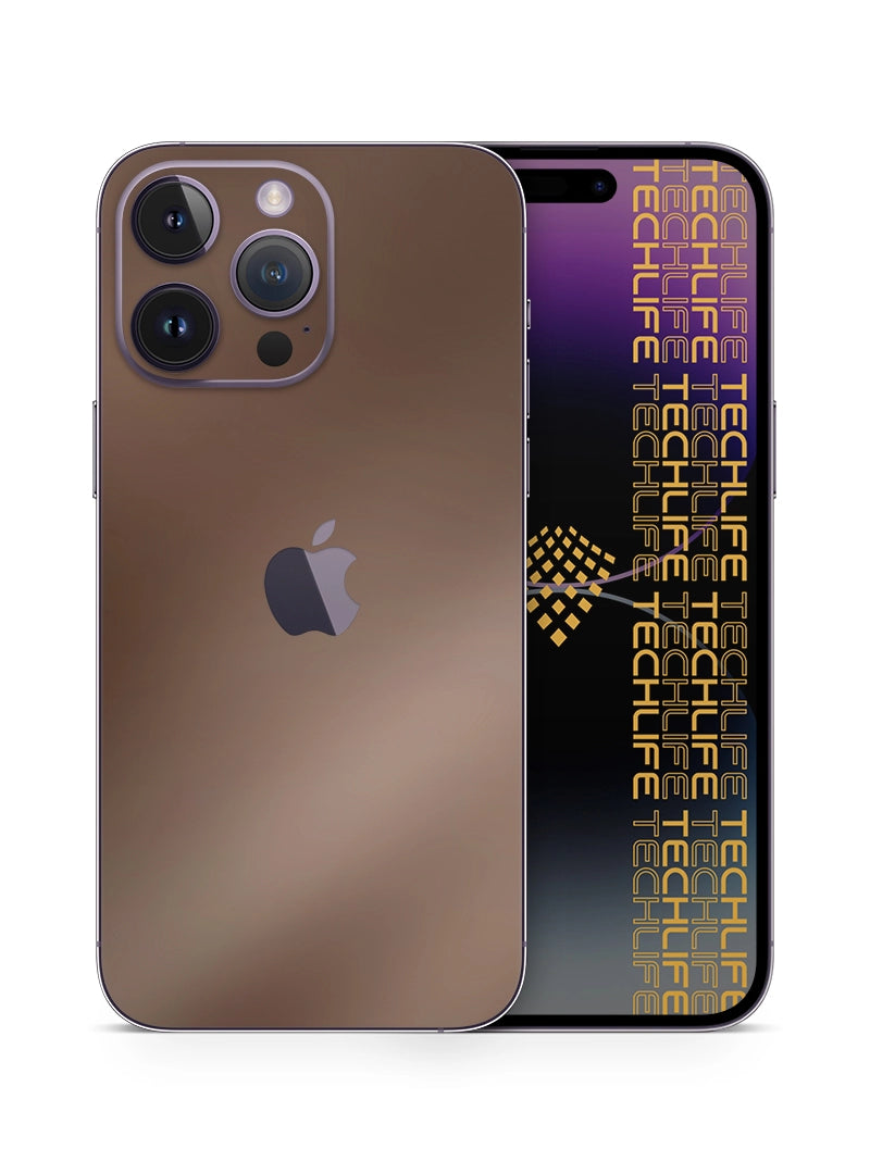 Skin Premium Marrón Majestuoso iPhone 14 Pro Max