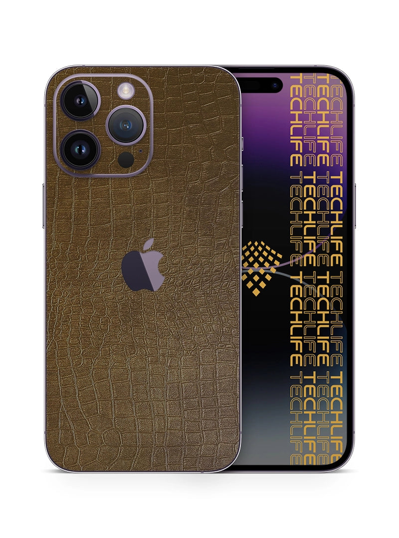 Skin Premium Cuero Reptil Exótico iPhone 14 Pro Max