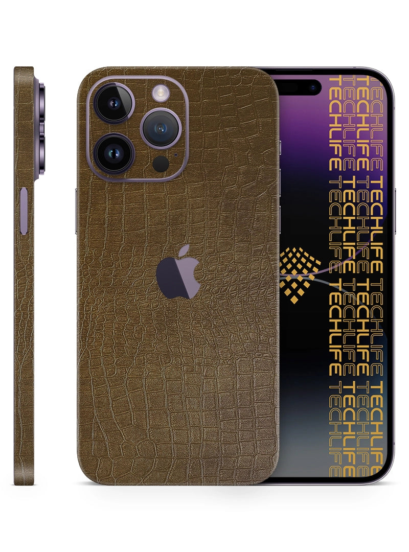 Skin Premium Cuero Reptil Exótico iPhone 14 Pro Max