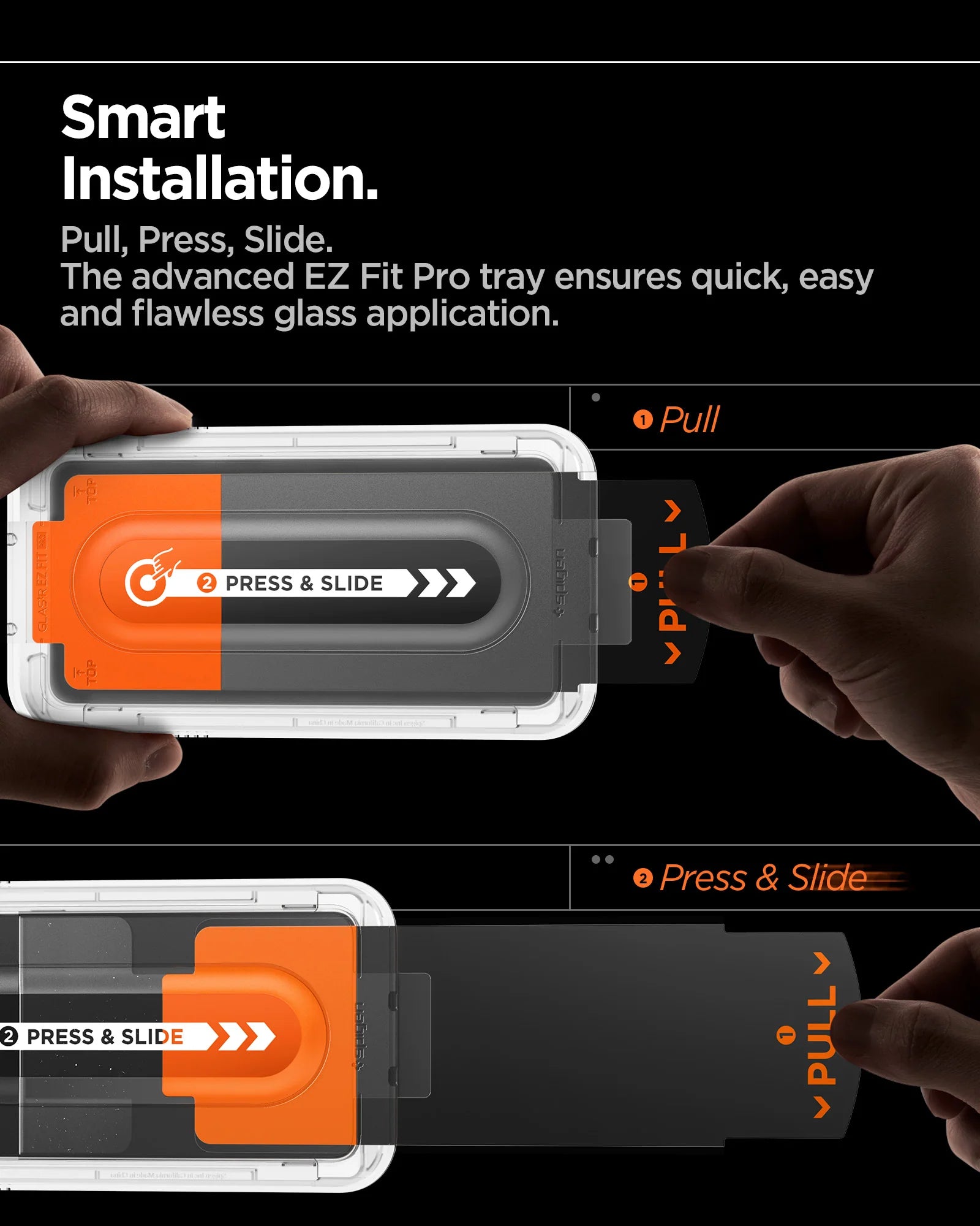 Protector de Pantalla Spigen GLAS.tR EZ Fit Pro Galaxy S25 Edge