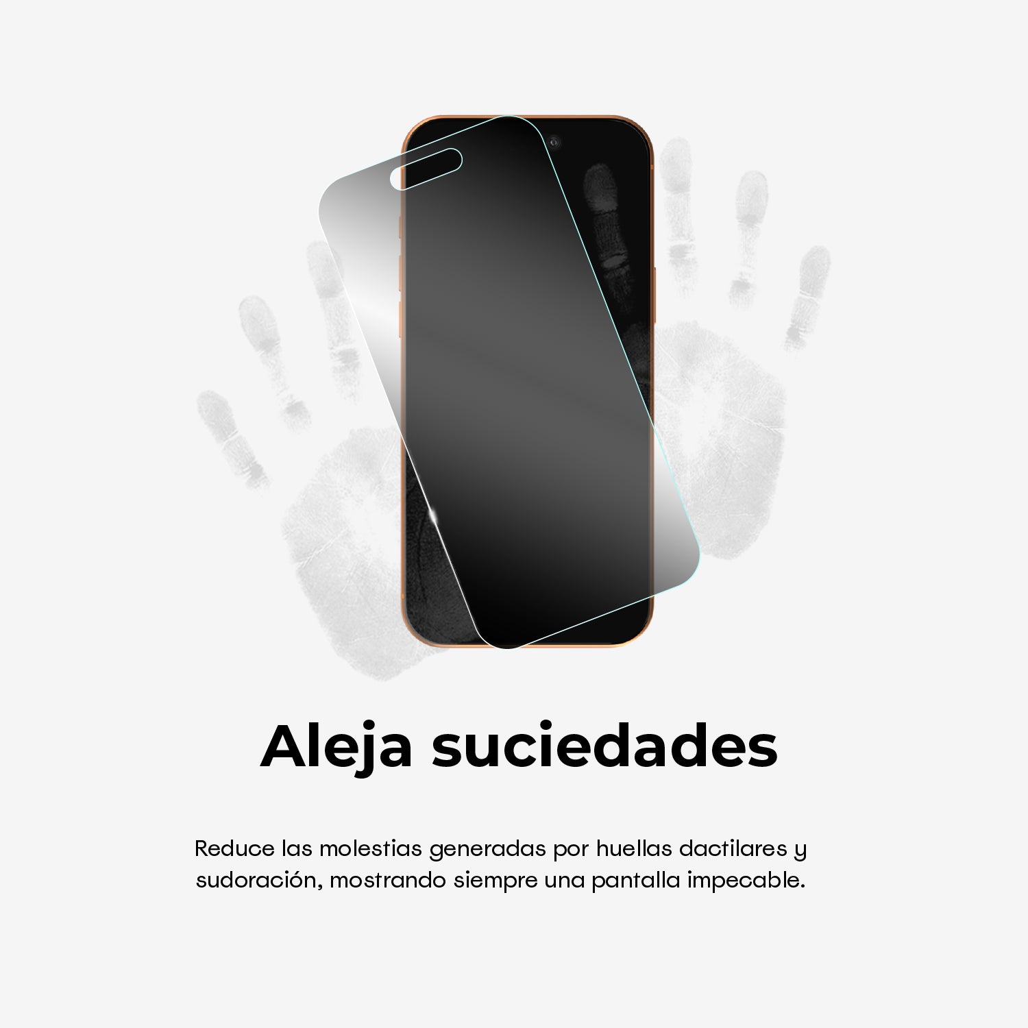 Protector de Pantalla NanoTech Antiespía Mate -  iPhone 17 Pro Max
