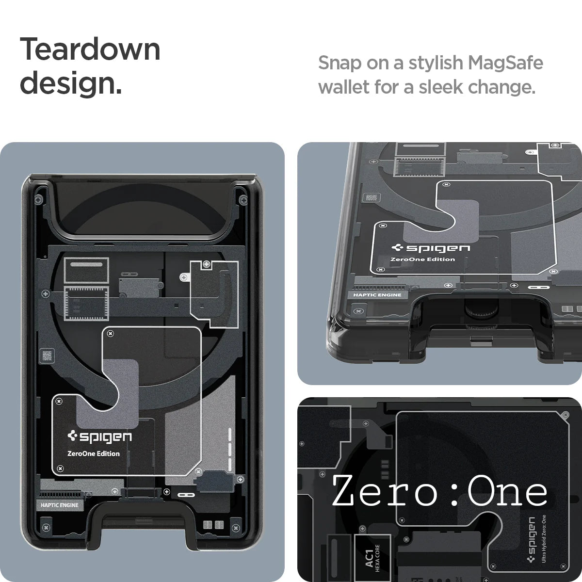 Tarjetero Ultra Hybrid Zero One