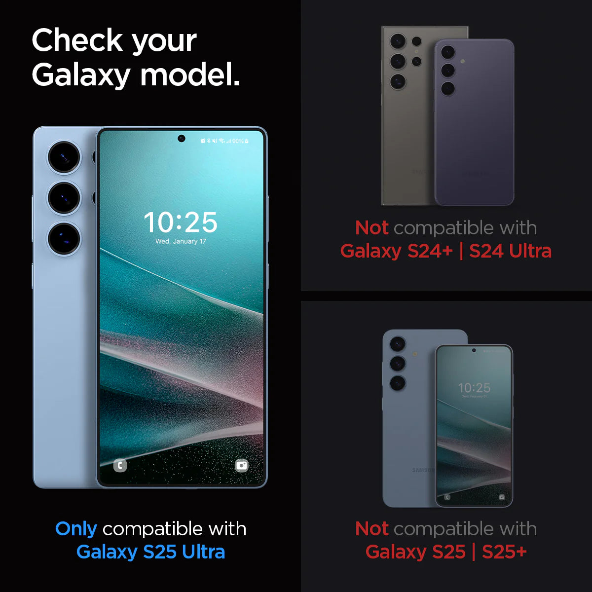 Protector de pantalla Spigen EZ FIT GLAS.tR Privacy Galaxy S25 Ultra