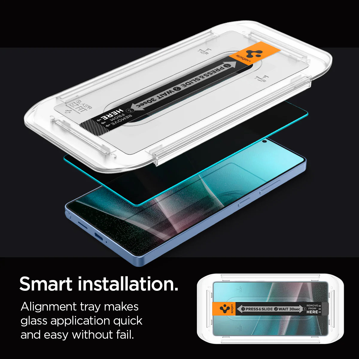 Protector de pantalla Spigen EZ FIT GLAS.tR Privacy Galaxy S25 Ultra