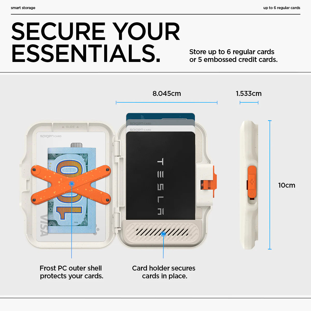Tarjetero Spigen Card Holder Tintap (MagFit+)