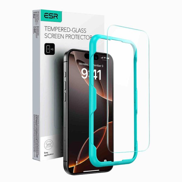 Protector de Pantalla Vidrio Templado ESR iPhone 15 Pro Max