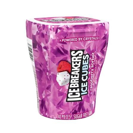 Ice Breakers Ice Cube Berry Blast Sorbet  - Peppermint