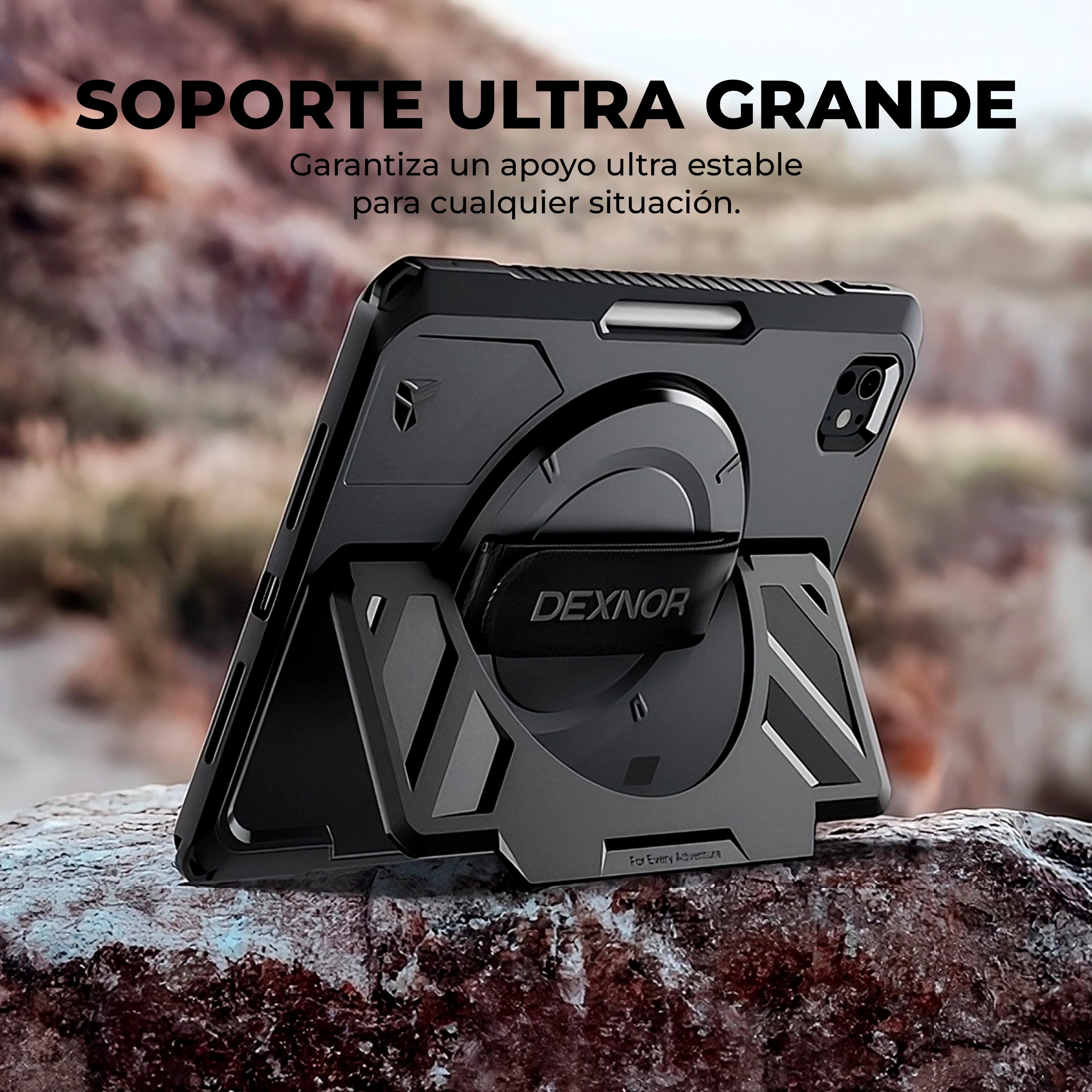 Case Dexnor Armor 360° - iPad Pro M5 13" (con Mica)
