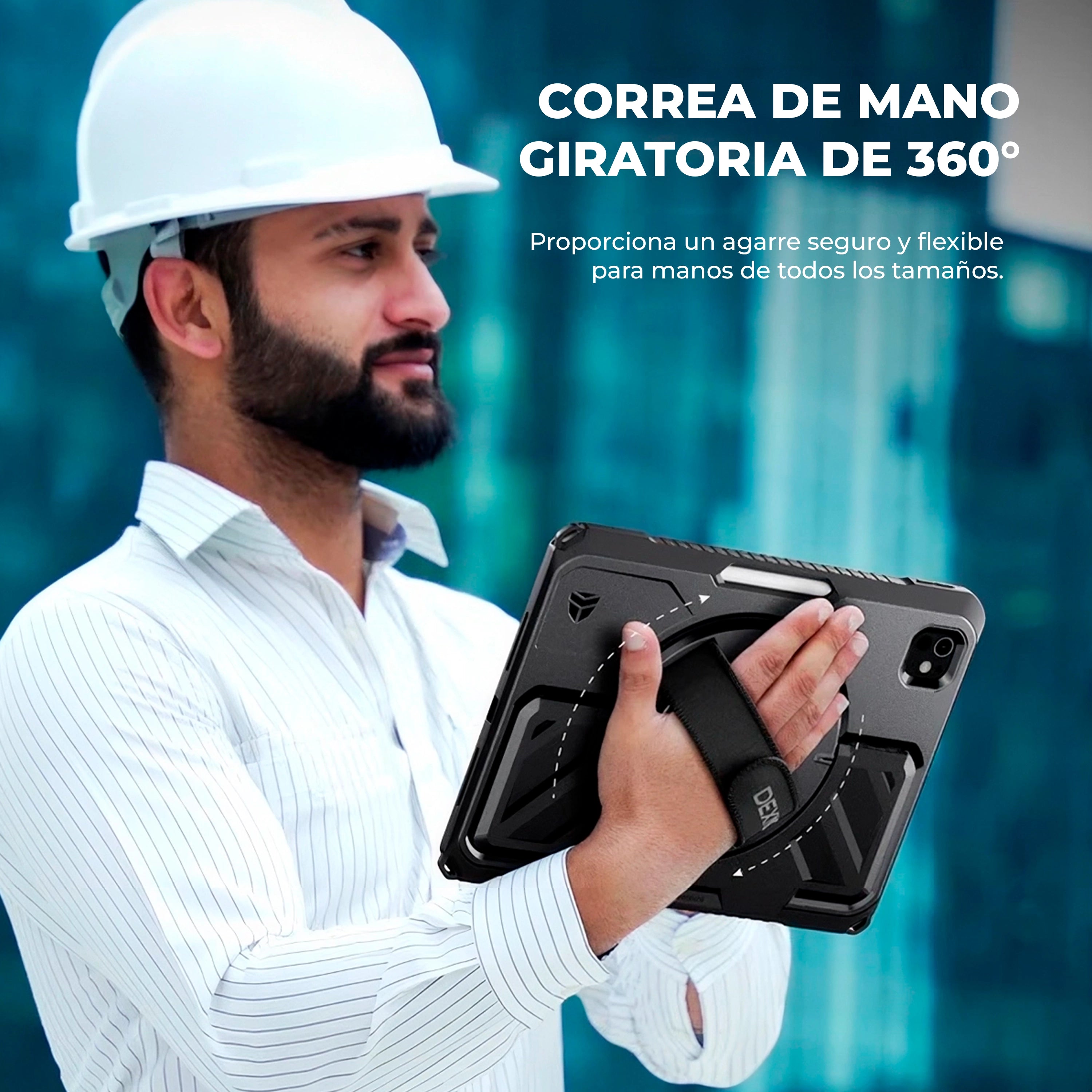 Case Dexnor Armor 360° - iPad Pro M5 13" (con Mica)