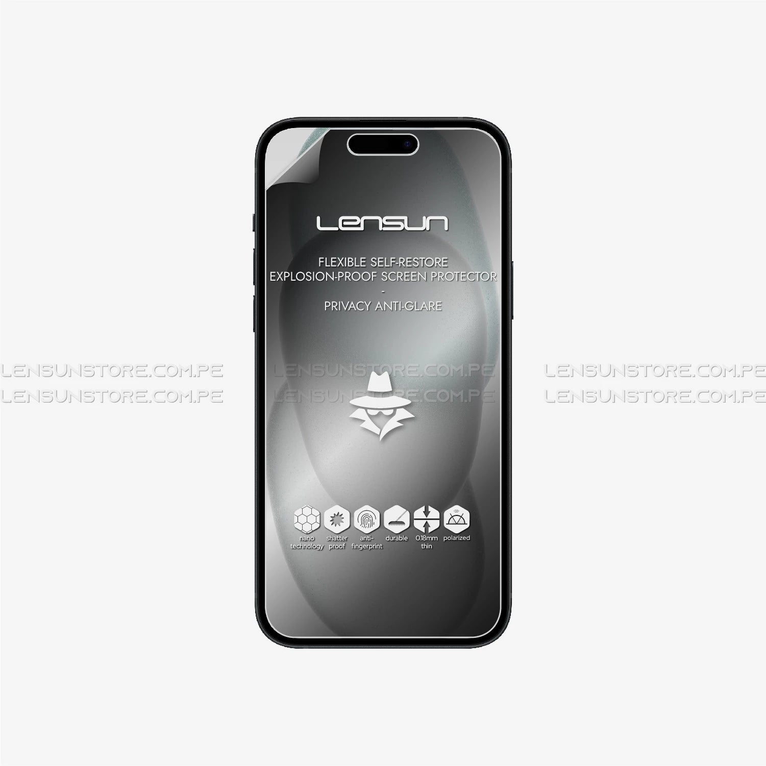 Protector de Pantalla Privacy Mate - iPhone 15