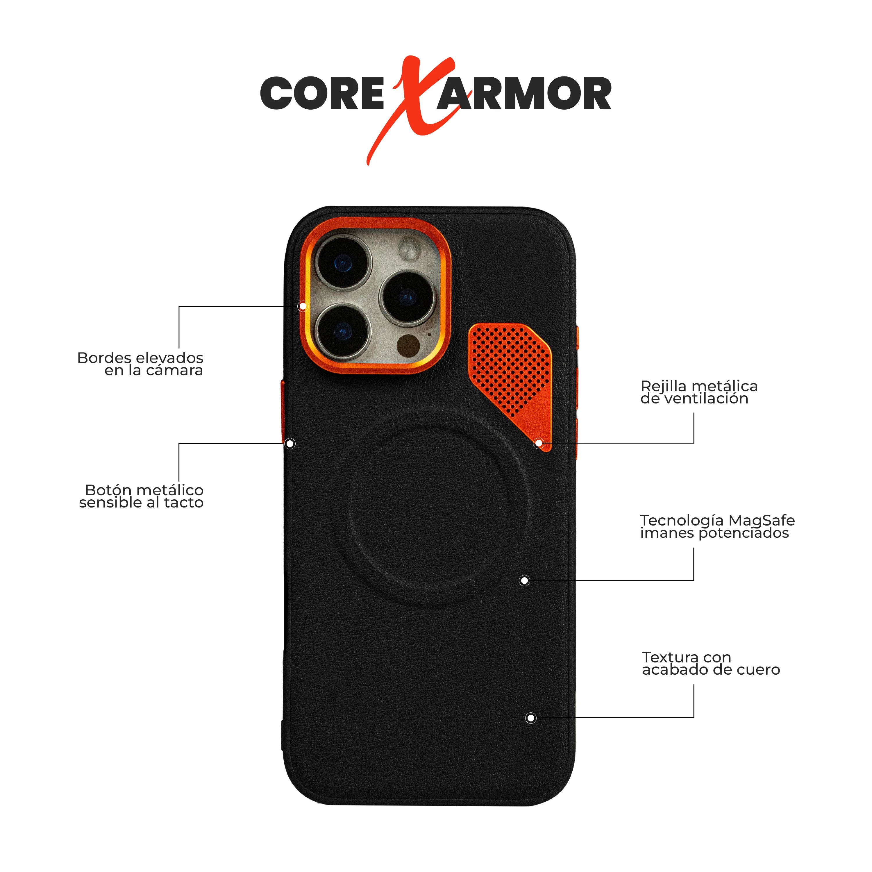 Case Core X Armor - iPhone 15 Pro (MagSafe)