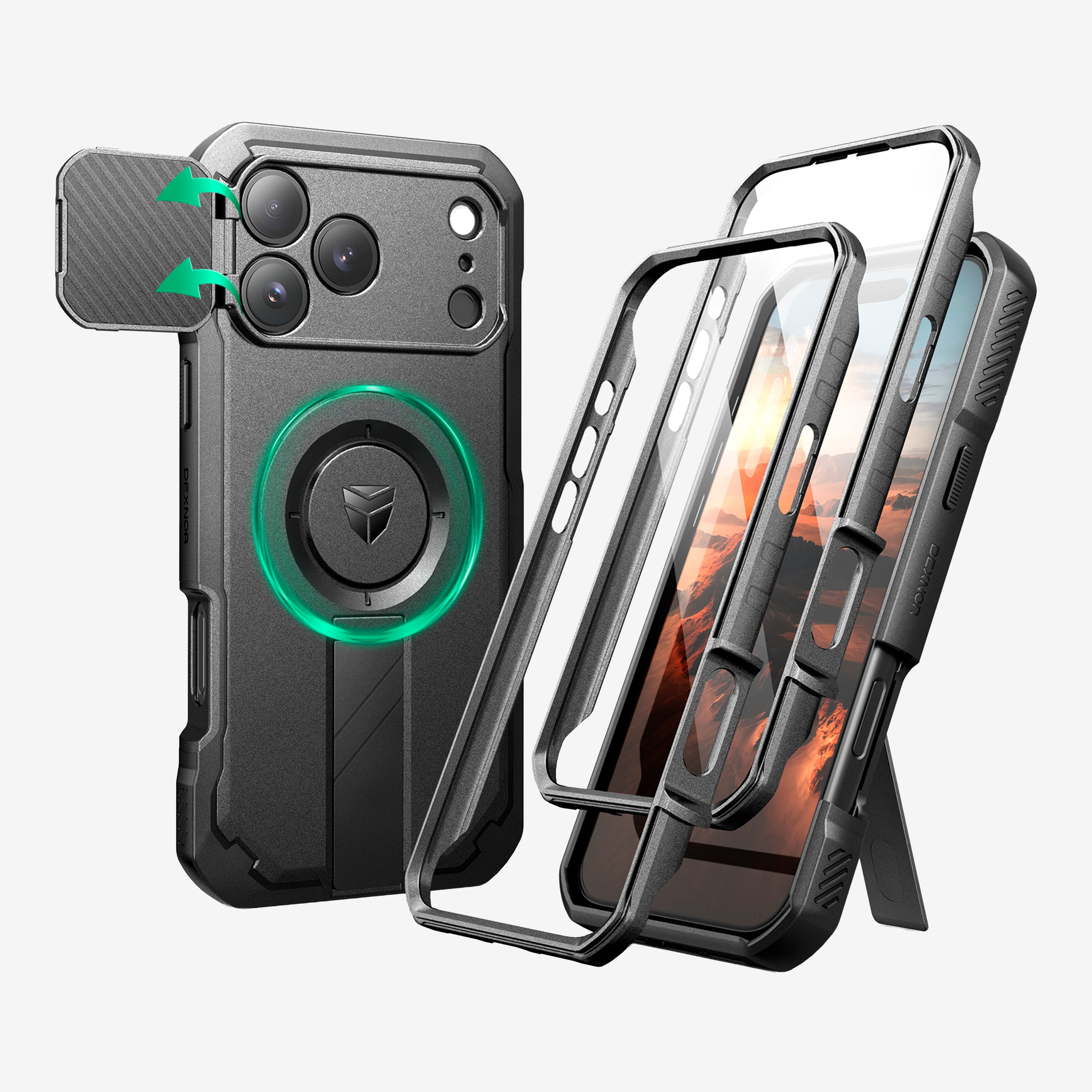 Case Dexnor Armor 360° - iPhone 17 Pro