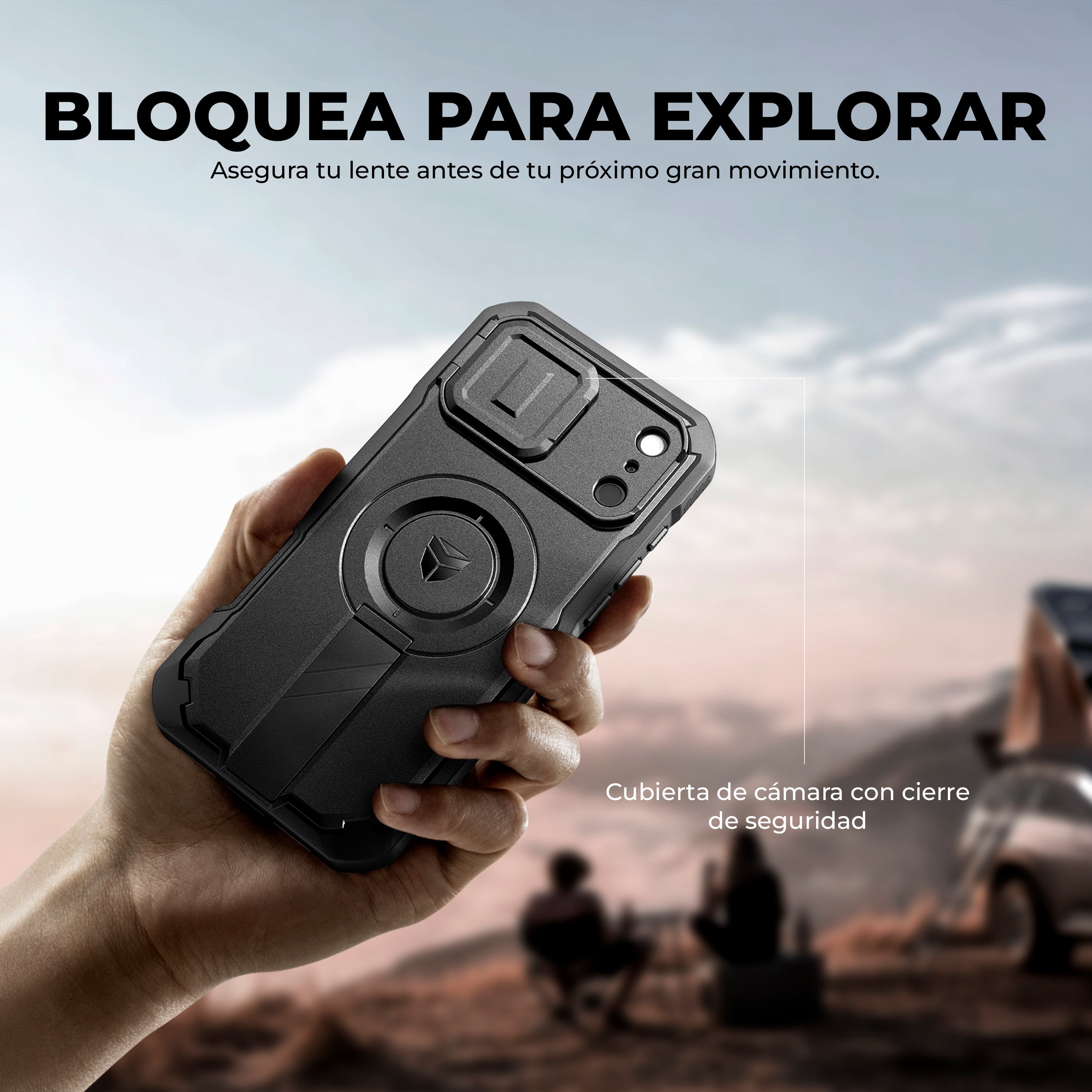 Case Dexnor Armor 360° - iPhone 17 Pro Max (con Mica)