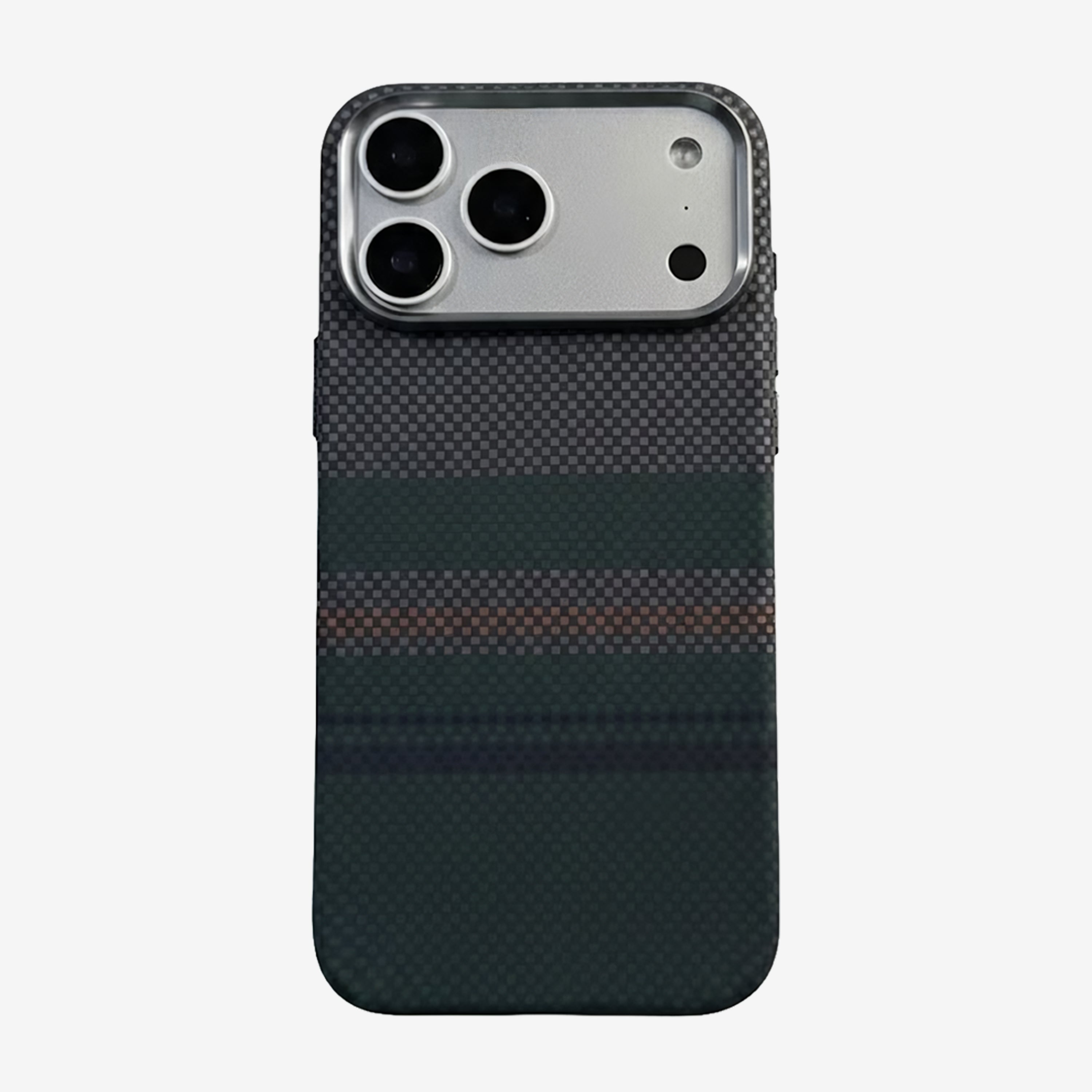 (DISEÑO 3) Case Ultra Delgado con Diseño Fibra de Carbono para iPhone 17 Pro