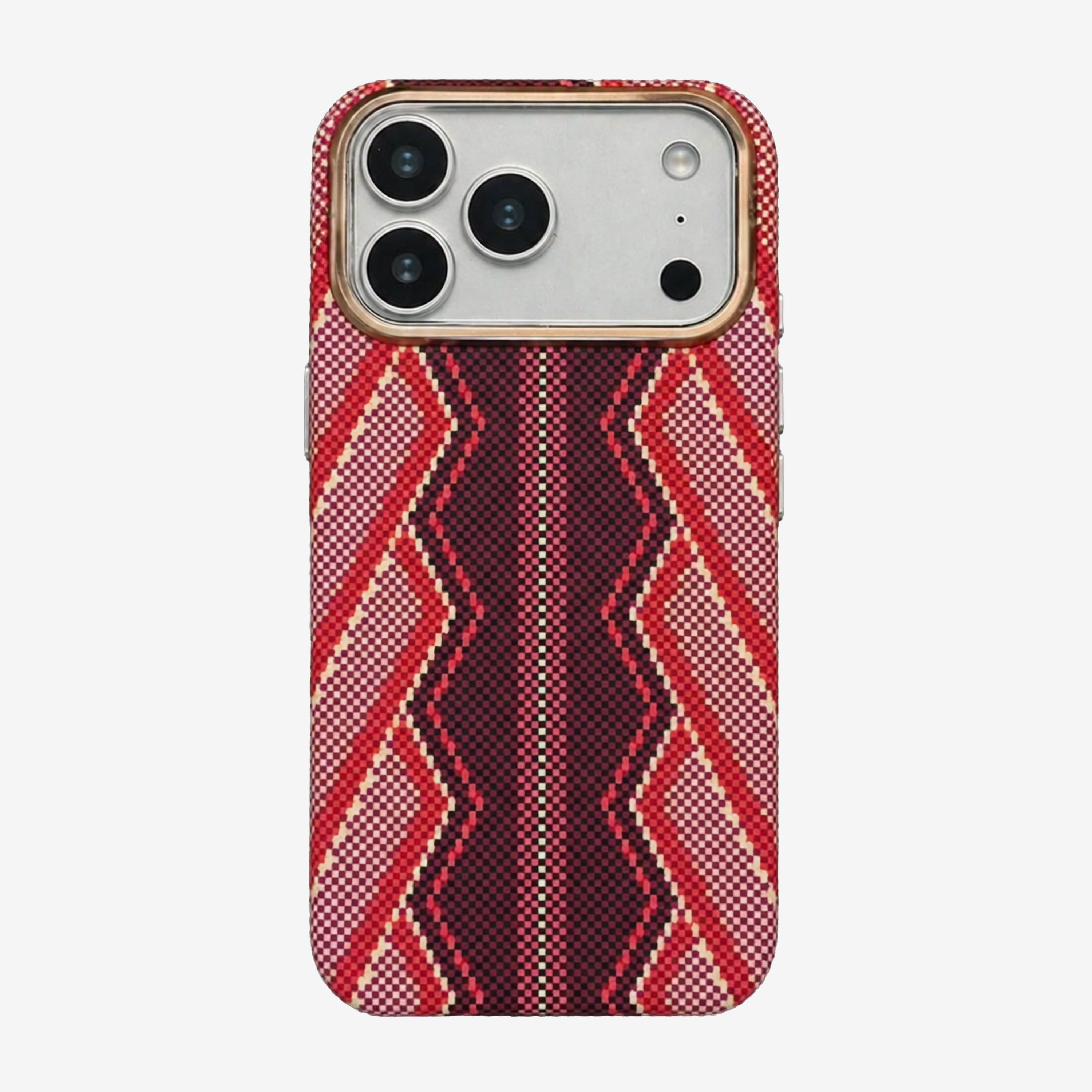 Case Luxo Diseño Fibra de Carbono - iPhone 17 Pro Max (Aligator) (Magsafe)