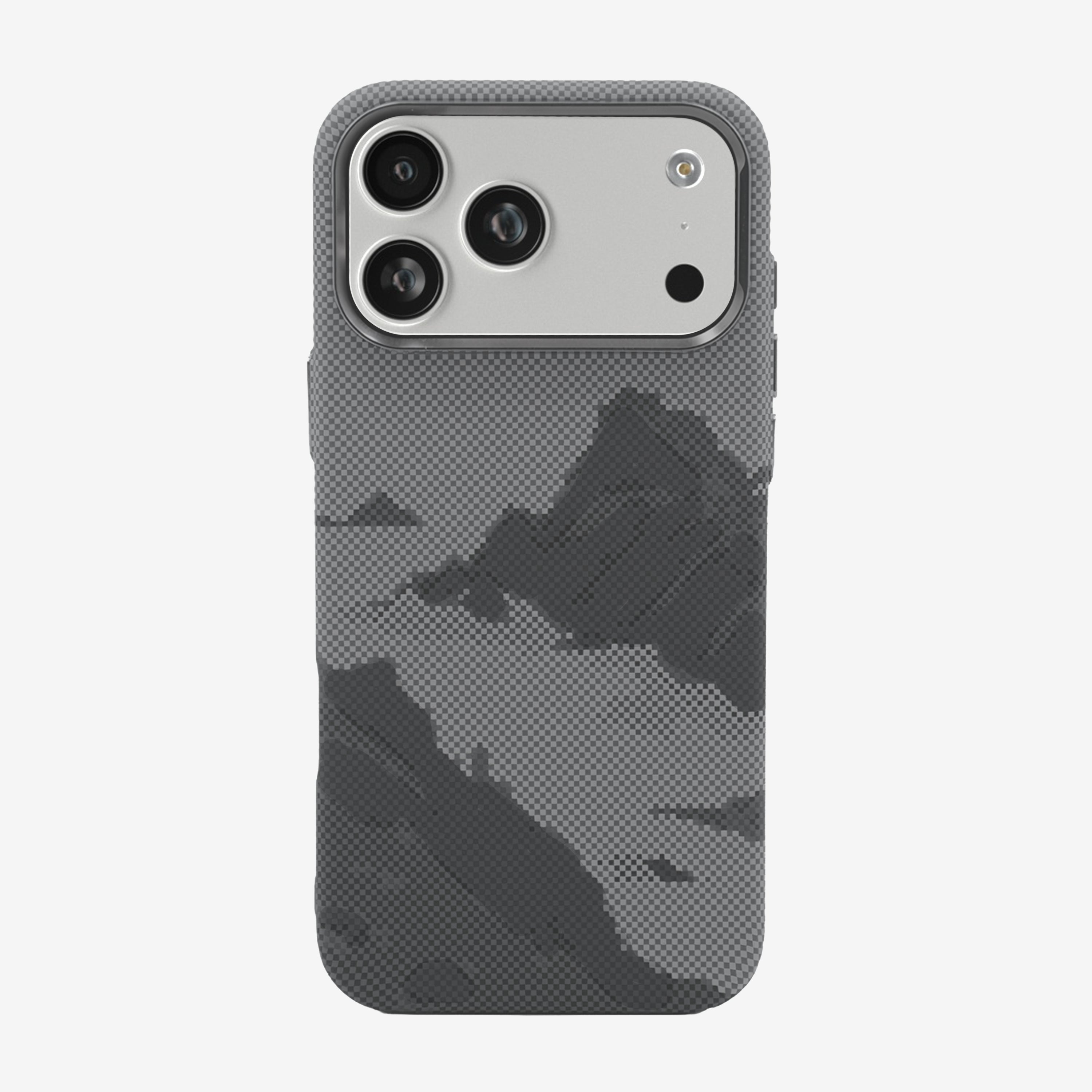 Case Luxo Diseño Fibra de Carbono  - iPhone 17 Pro Max (Mountain) ( Magsafe)