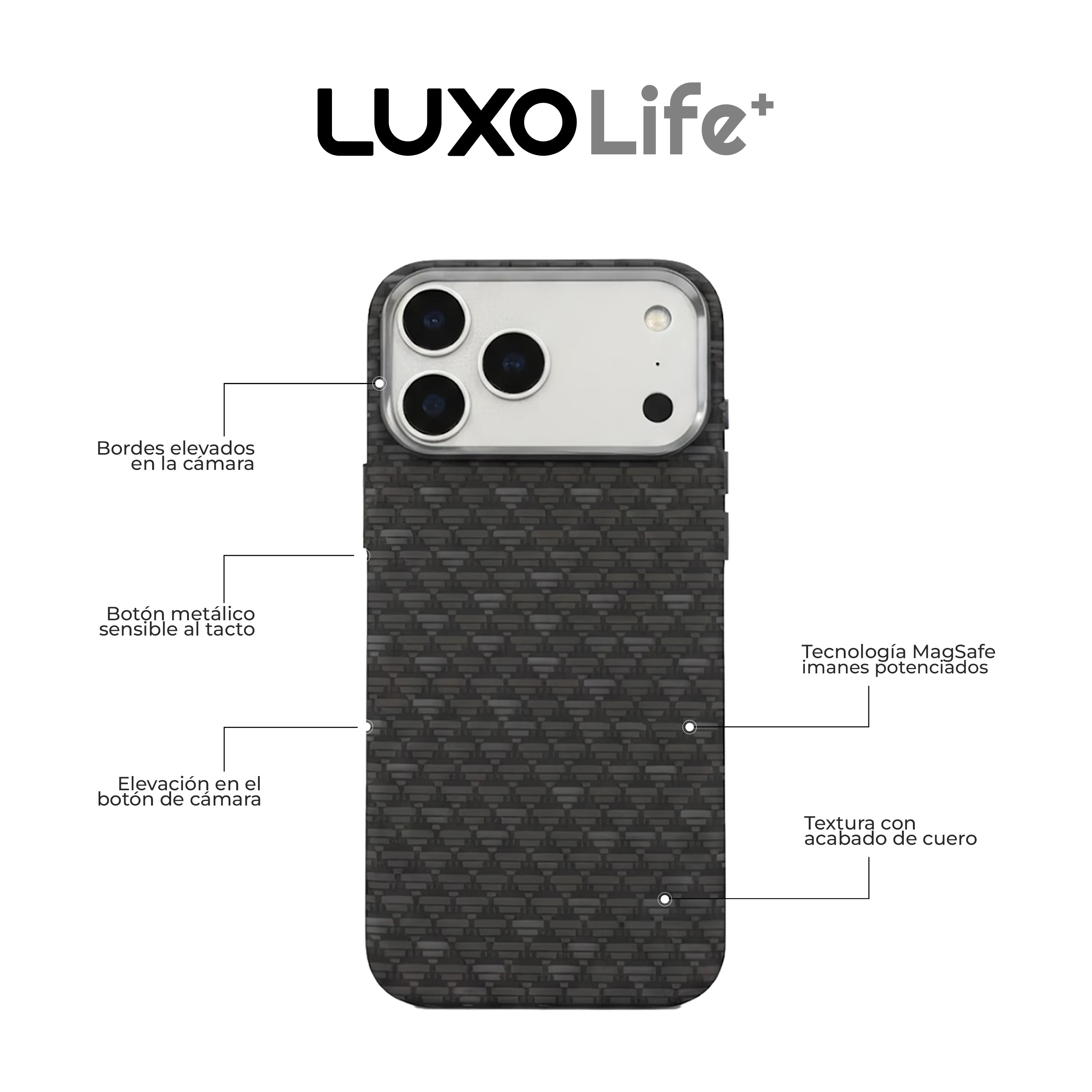 Case Luxo Geometry - iPhone 17 Pro (MagSafe)