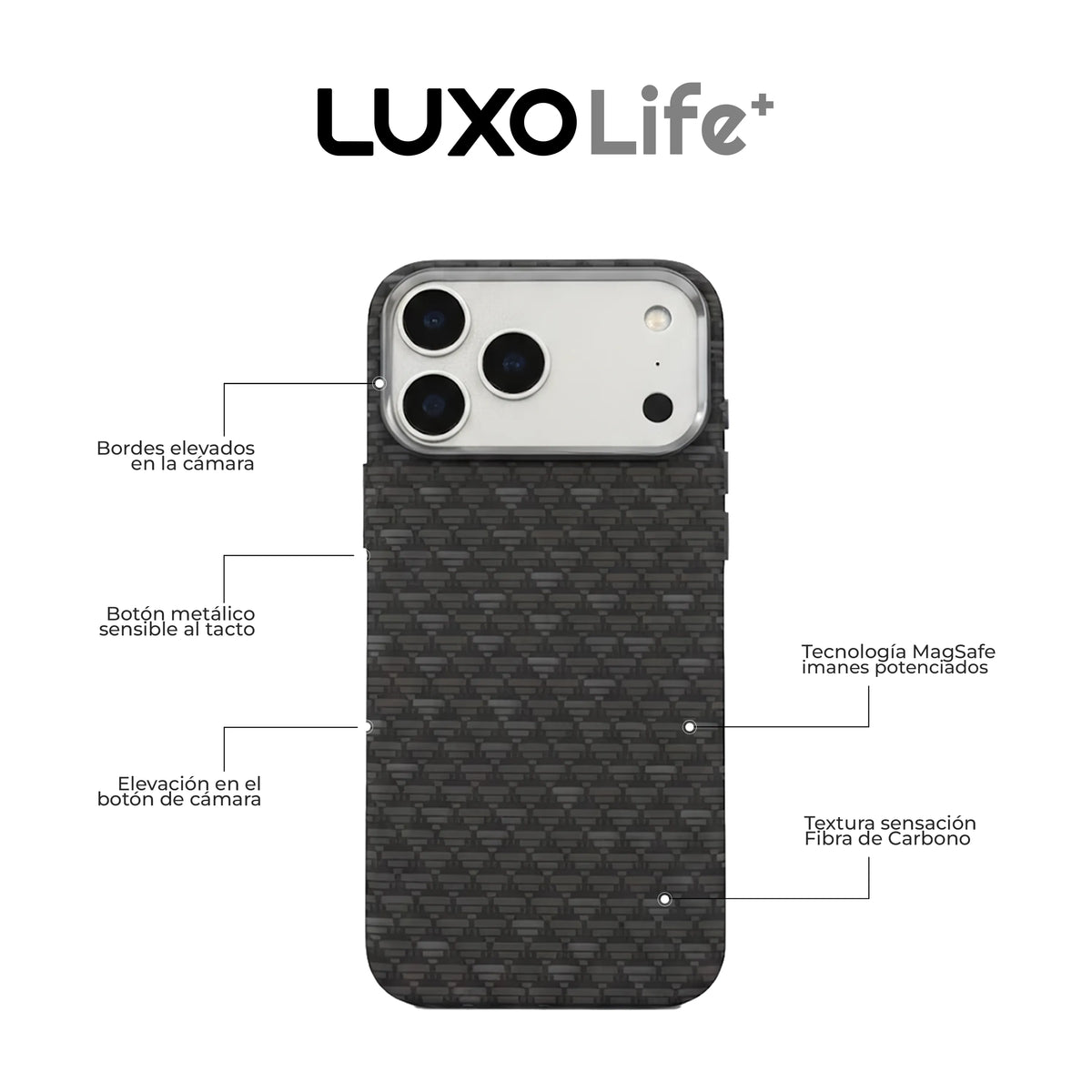 Case Luxo Geometry - iPhone 17 Pro (MagSafe)