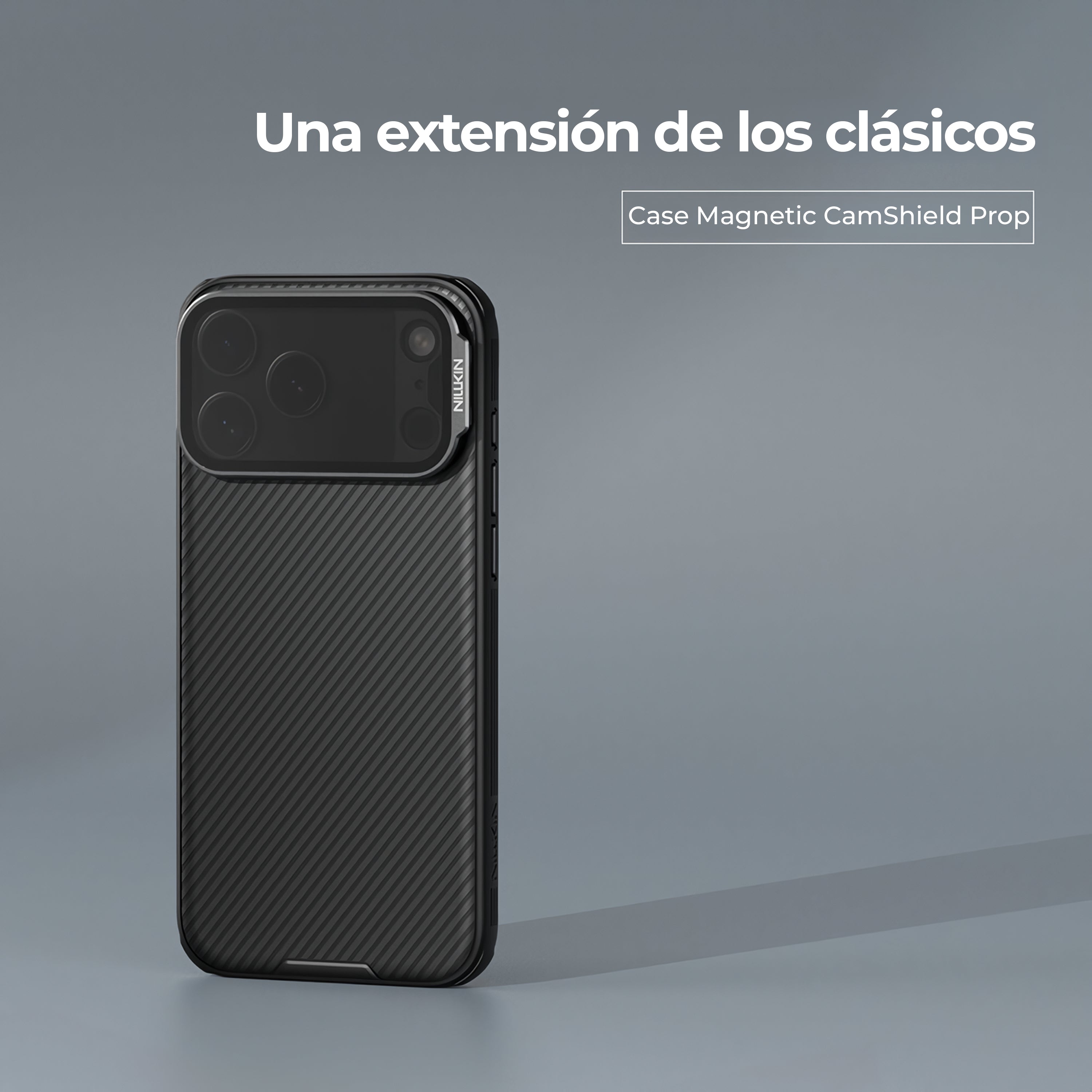 Case Nillkin CamShield Prop - iPhone 17 Pro Max  ( Lente Oscuro ) (Magsafe)