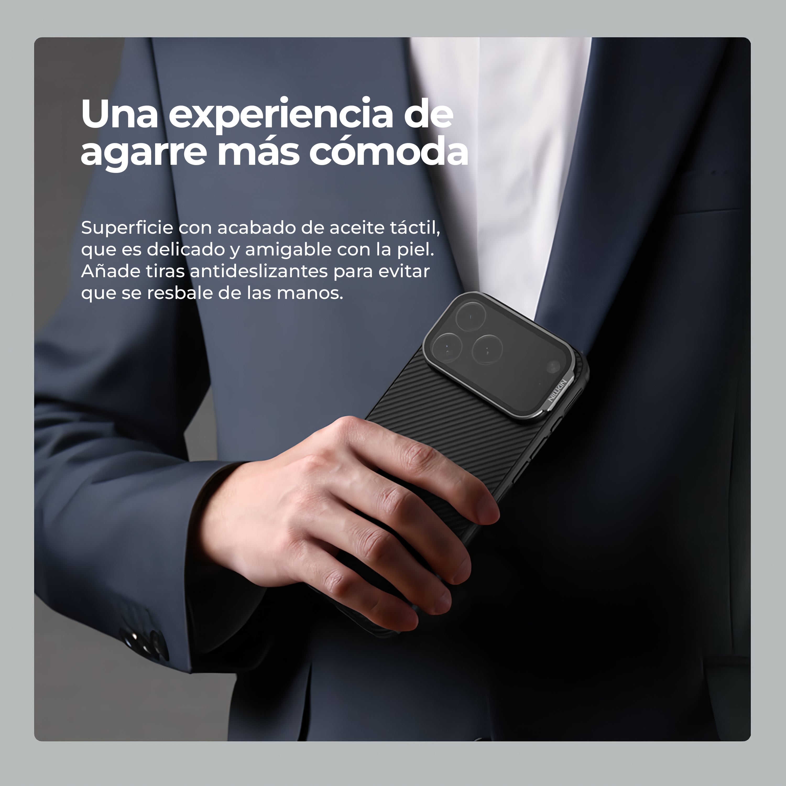 Case Nillkin CamShield Prop - iPhone 17 Pro Max  ( Lente Oscuro ) (Magsafe)