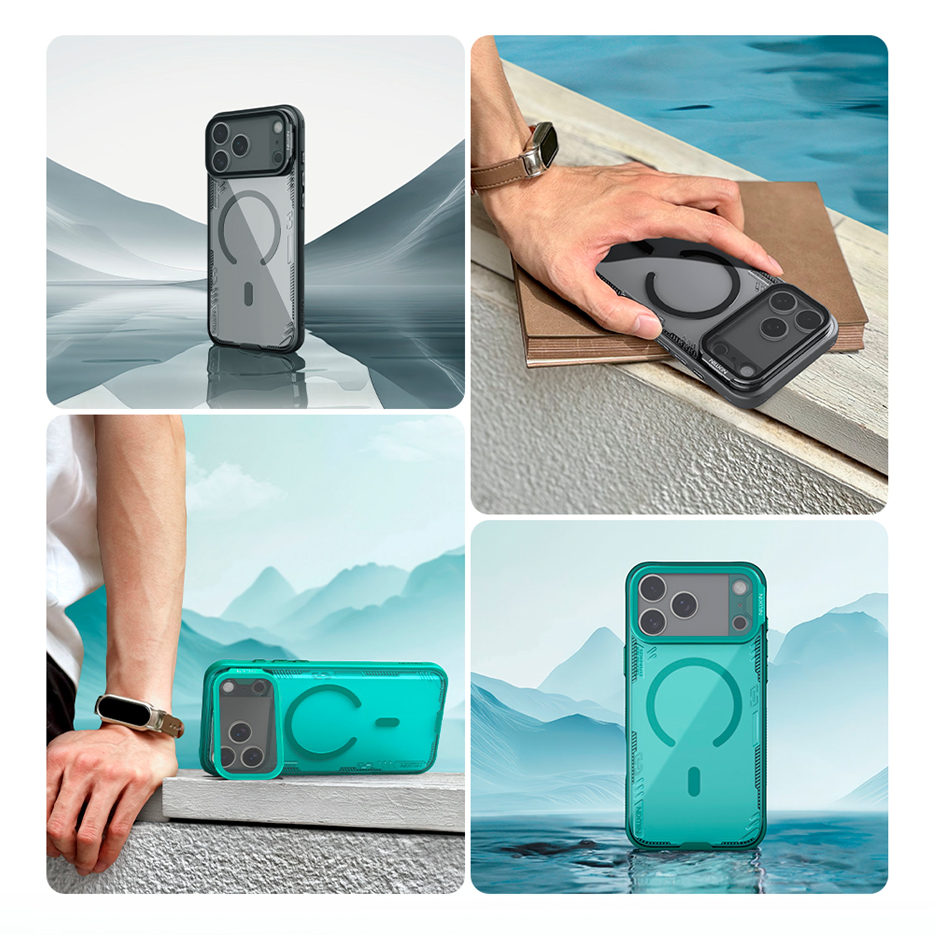 Case Nillkin Iceblade CamProp - iPhone 17 Pro Max (MagSafe)