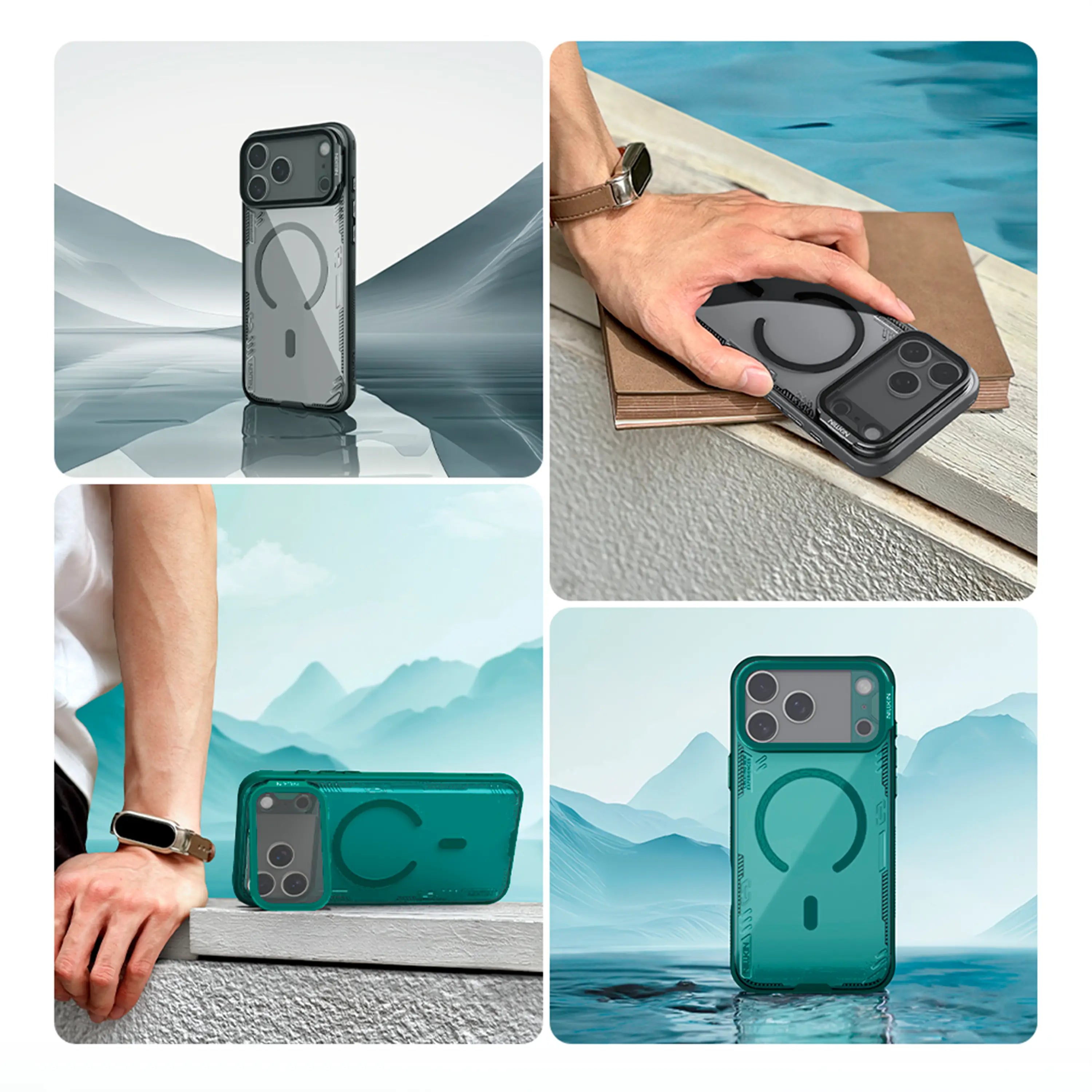 Case Nillkin Iceblade CamProp - iPhone 17 Pro Max (MagSafe)