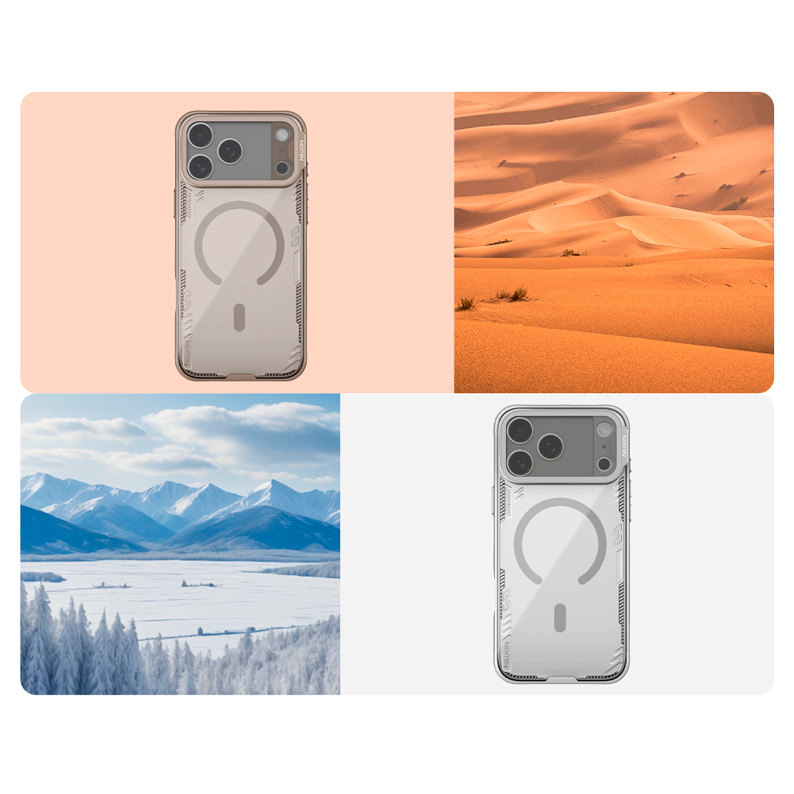Case Nillkin Iceblade CamProp - iPhone 17 Pro Max (MagSafe)