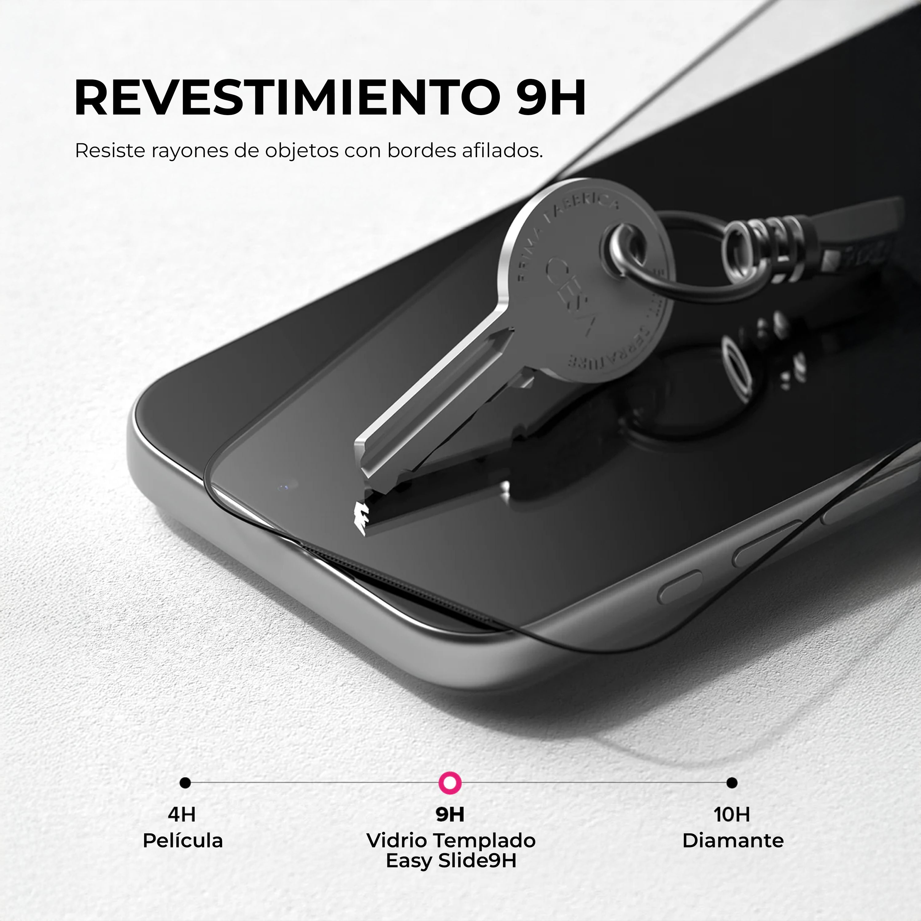 Protector de Pantalla Vidrio Ringke Easy Slide iPhone 17 Pro (Instalador) 1pcs