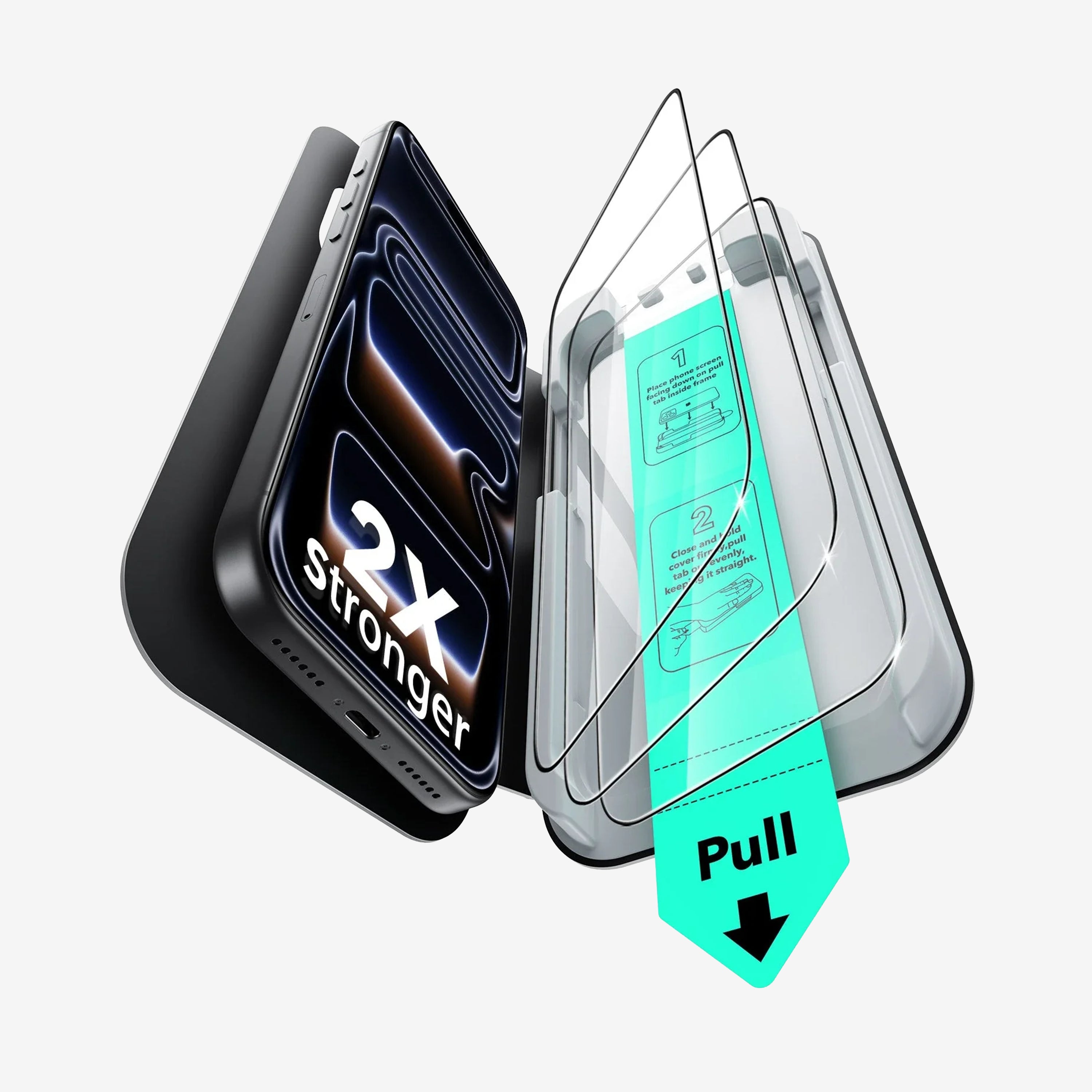 Protector de Pantalla Vidrio HD ESR iPhone 17 Pro