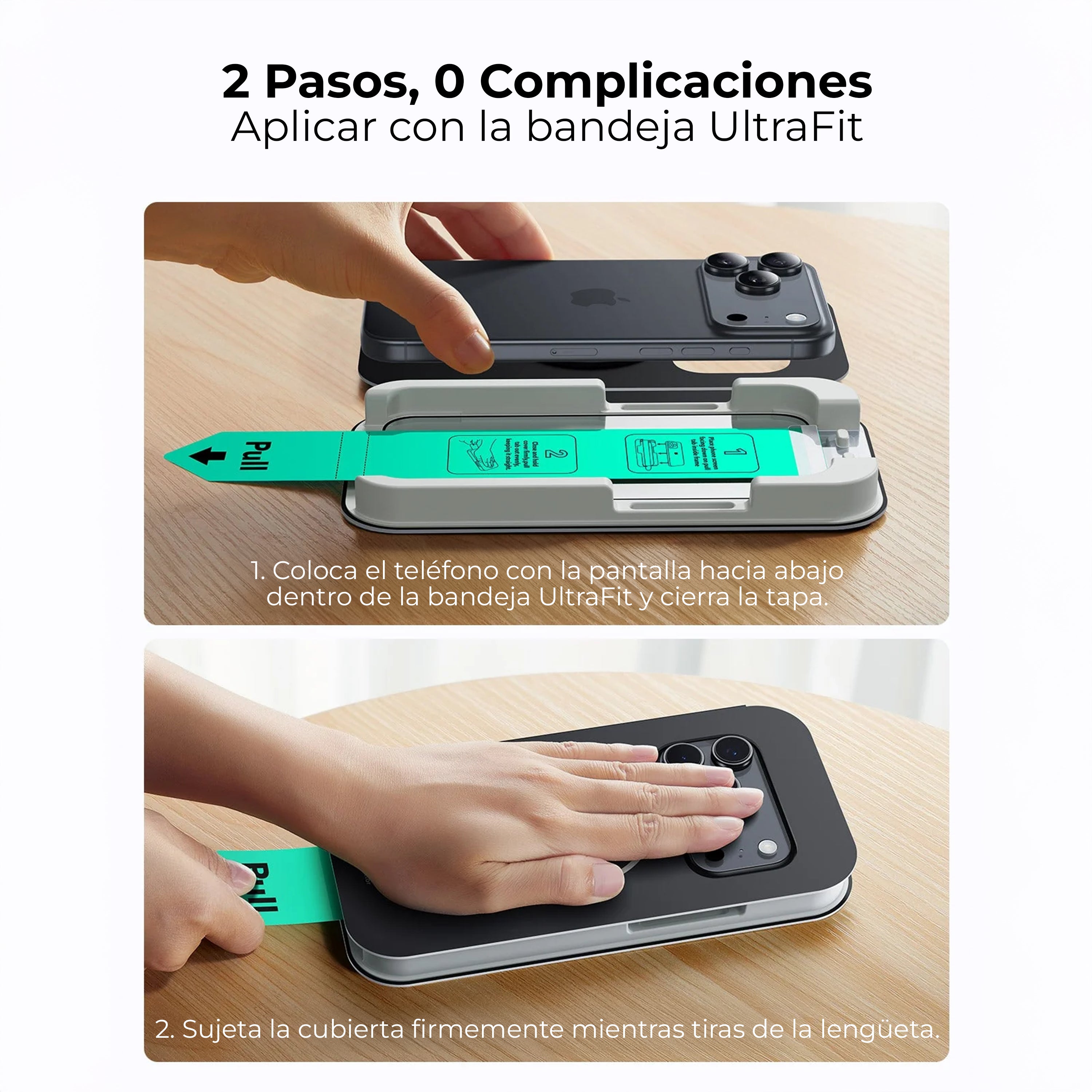 Protector de Pantalla Vidrio HD ESR iPhone 17 Pro Max