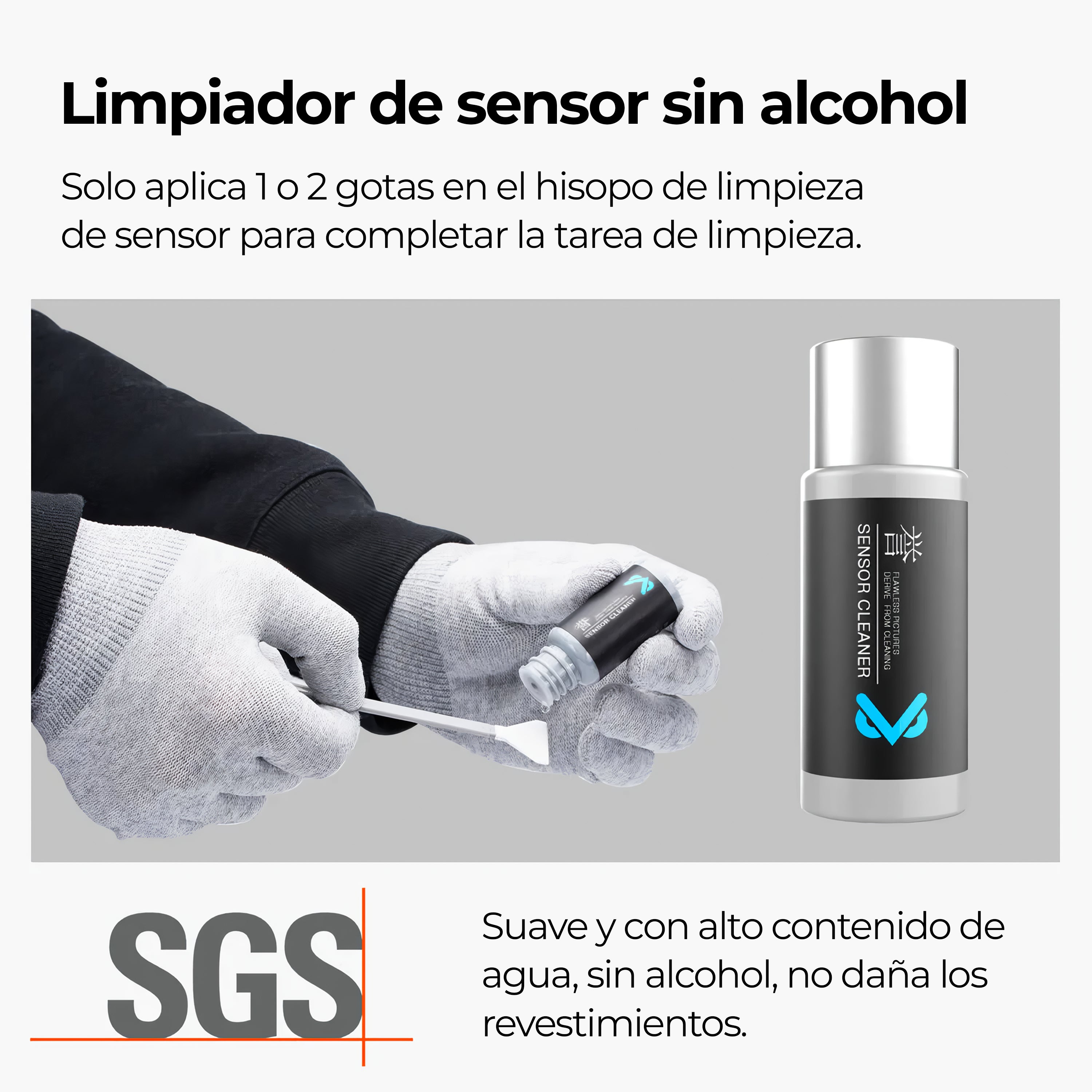 Kit de Limpieza Sensor VSGO 13 en 1 - Hisopos