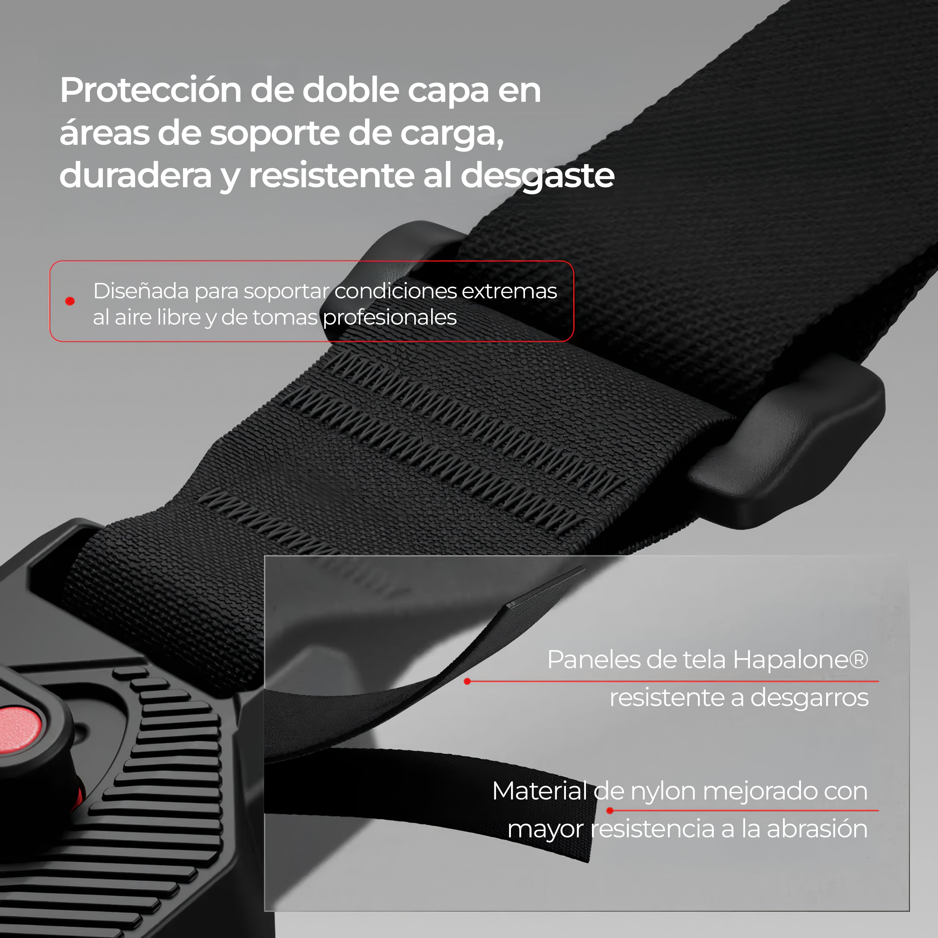 Correa de Cámara VSGO Pro Lanyard - Cuello y Hombro Heavy Duty