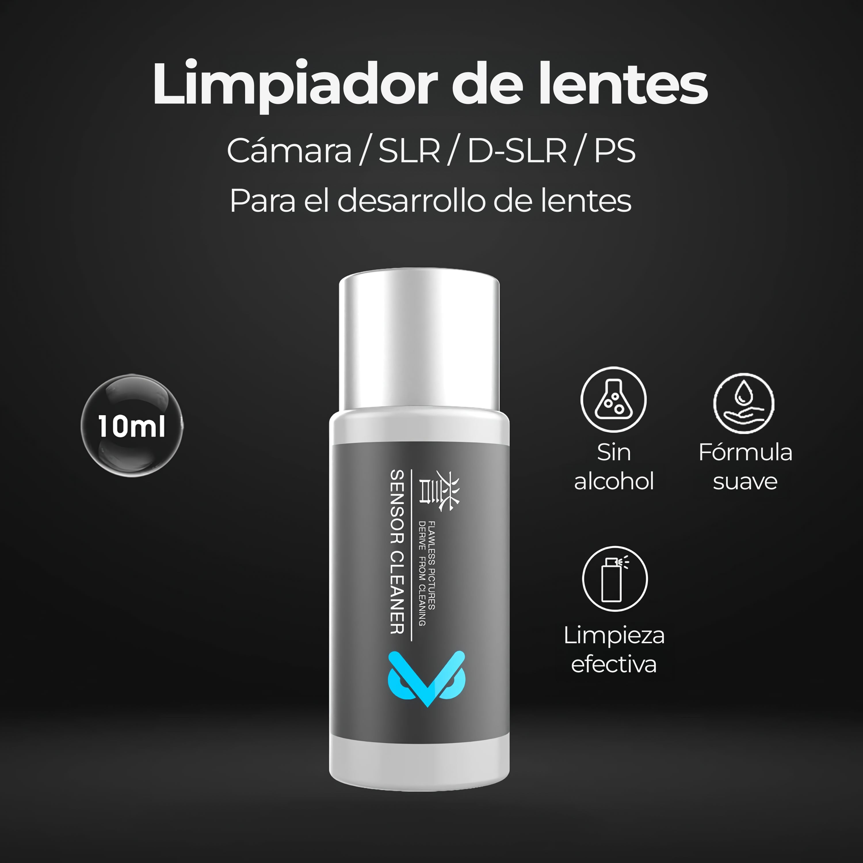 Limpiador Liquido para Sensor de Cámara | VSGO
