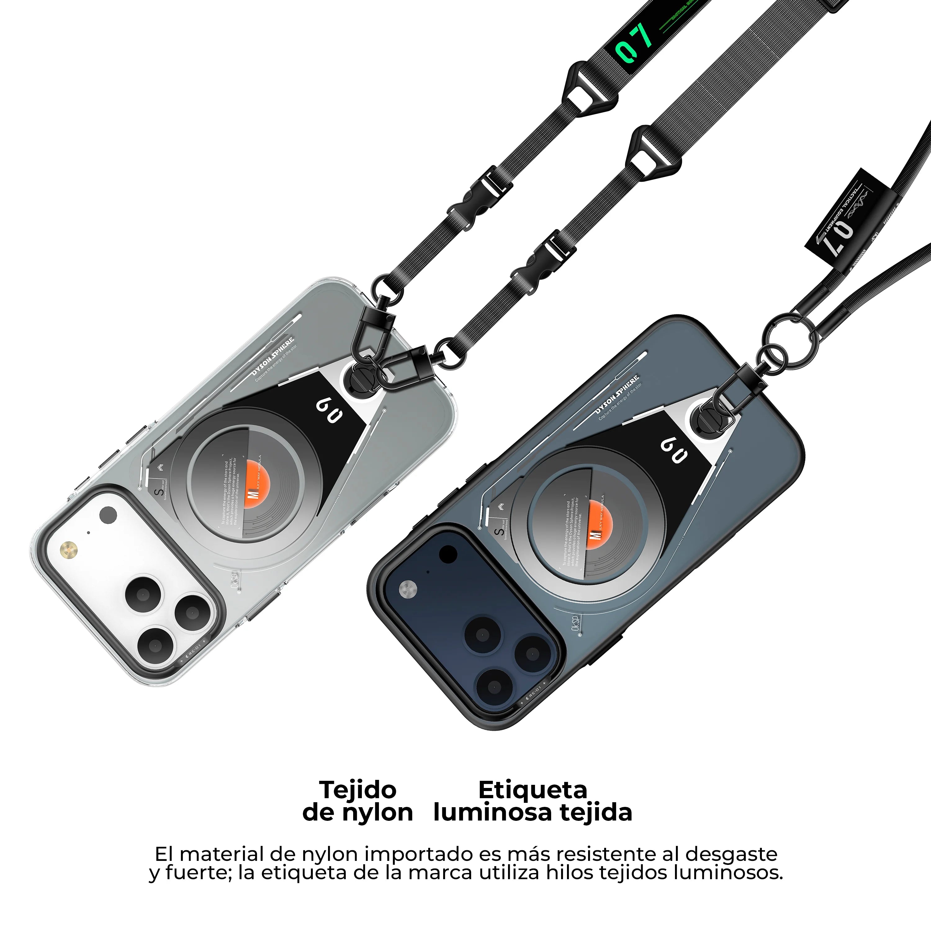 Tri-Pack: Case + Enfriador + Strap OKSP - iPhone 17 Pro Max (MagSafe)