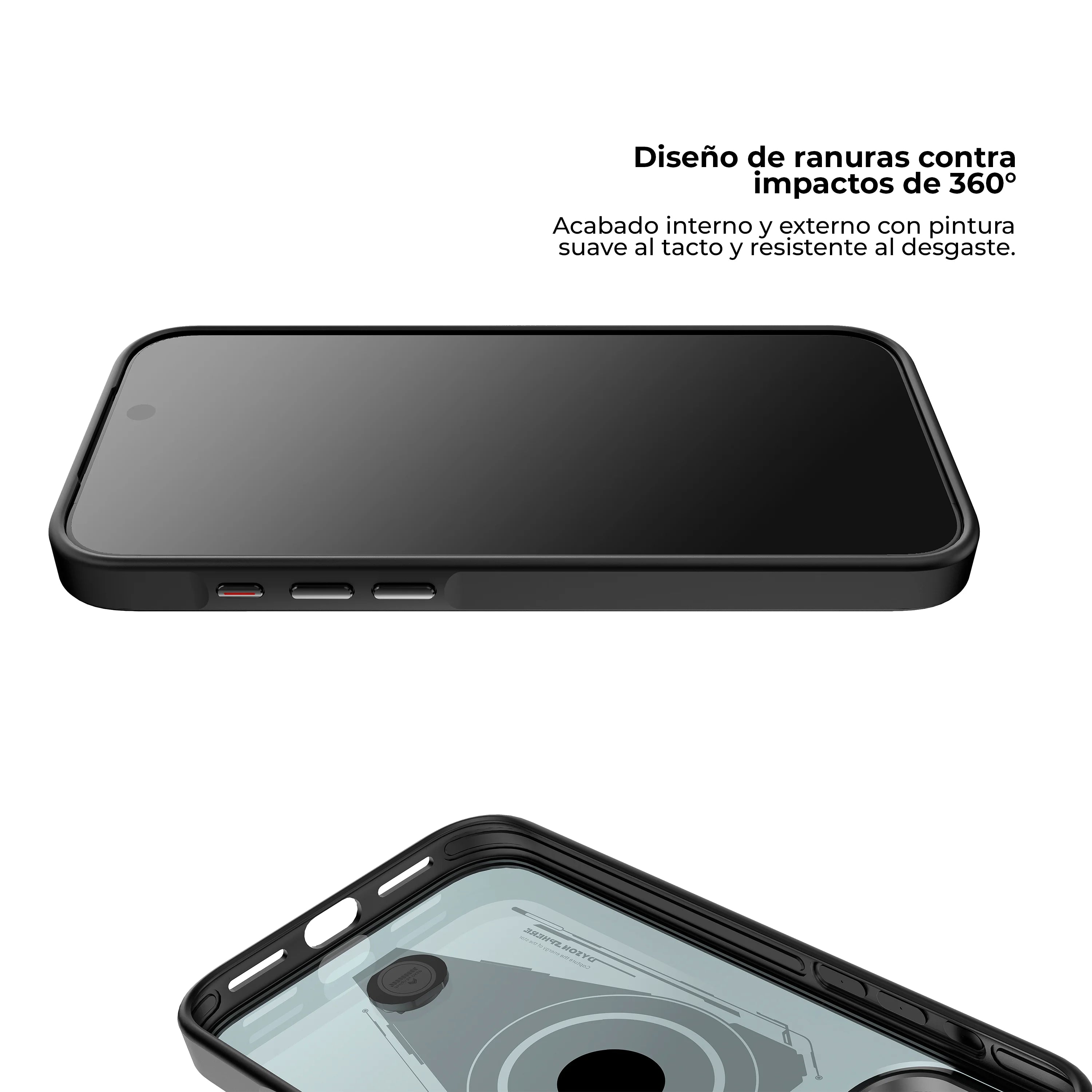 Tri-Pack: Case + Enfriador + Strap OKSP - iPhone 17 Pro Max (MagSafe)