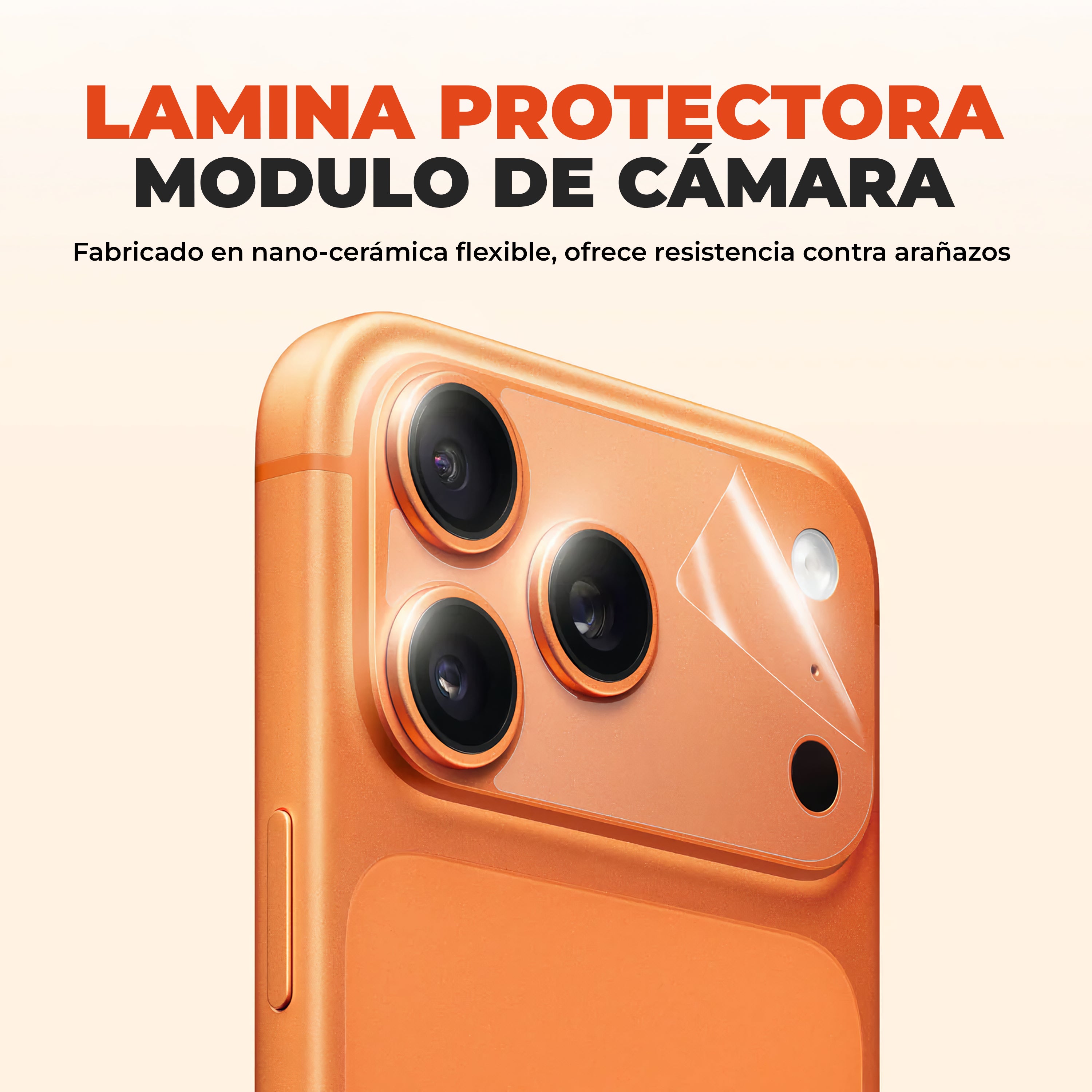 Protector de Módulo de Cámara  iPhone 17 Pro