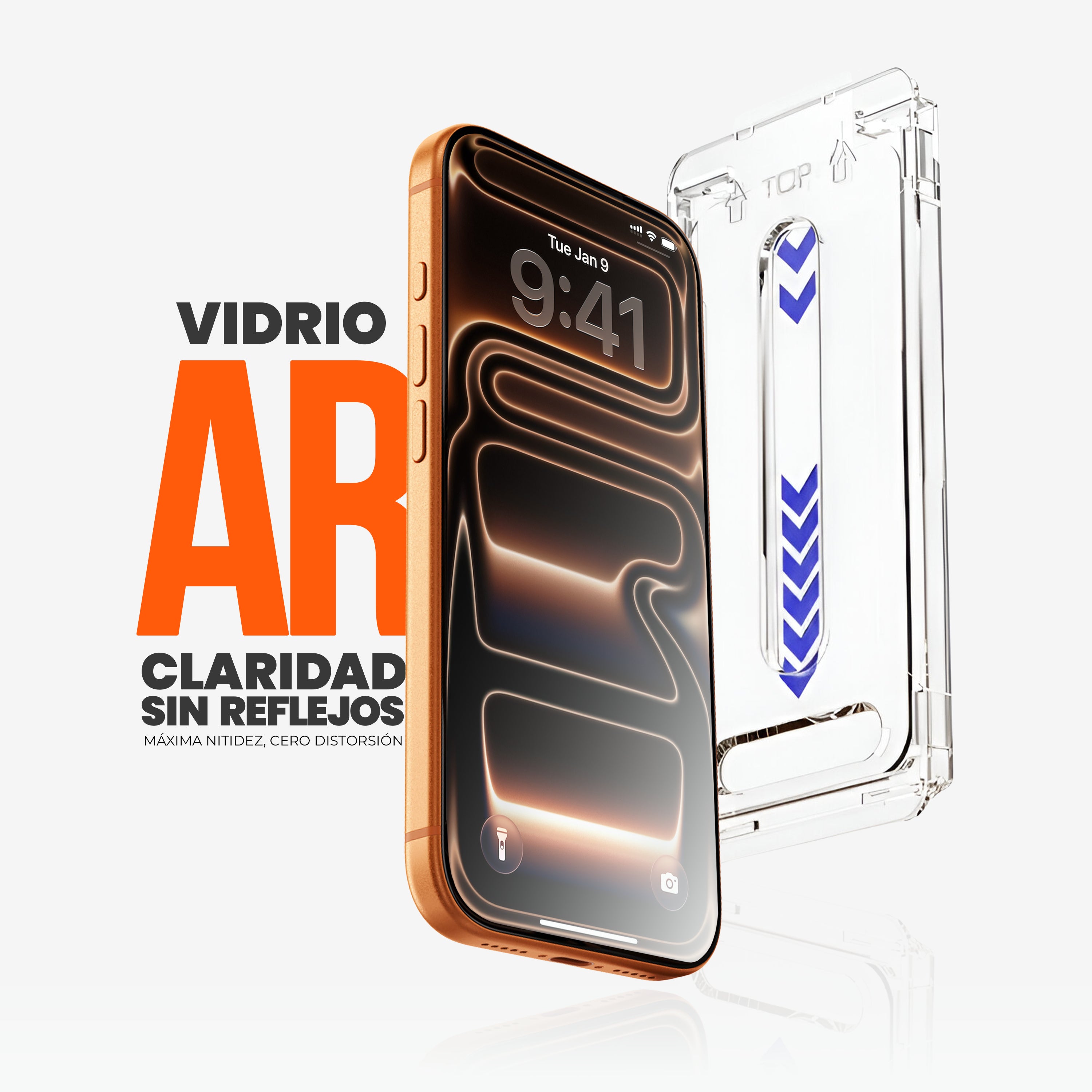 Protector de Pantalla AR-Anti reflectante iPhone 17 Pro